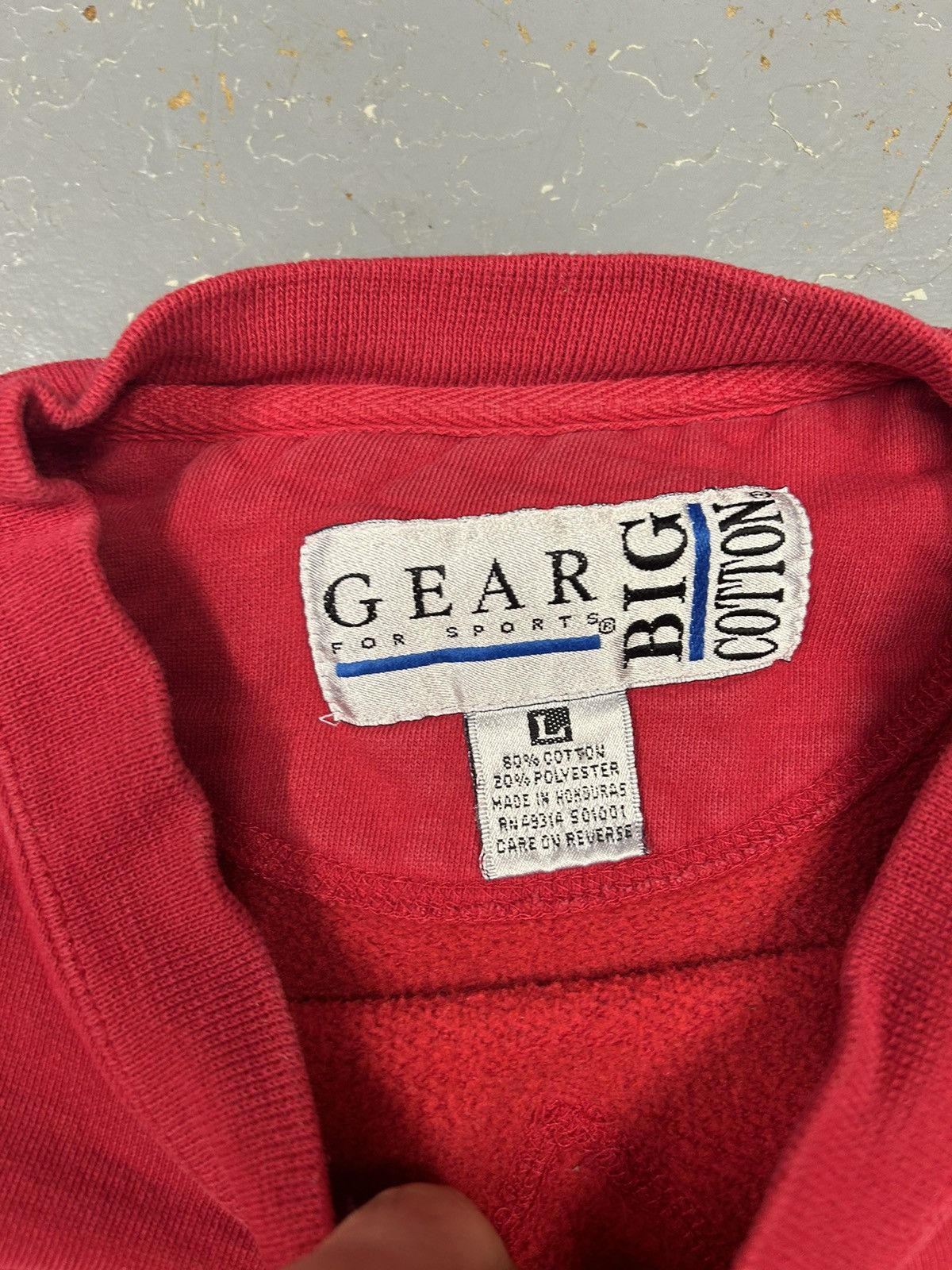 Vintage Crazy Vintage Y2K Essential Red Wisconsin Badgers Crewneck Size US XL / EU 56 / 4 - 3 Thumbnail