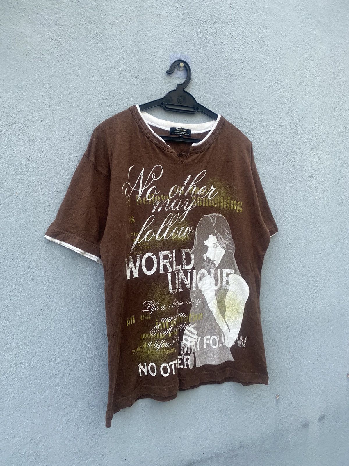 14th Addiction × Affliction × JNCO Vintage y2k Bossy Hill Sexy Girl Poem Sedionaries Tshirt Size US L / EU 52-54 / 3 - 7 Thumbnail