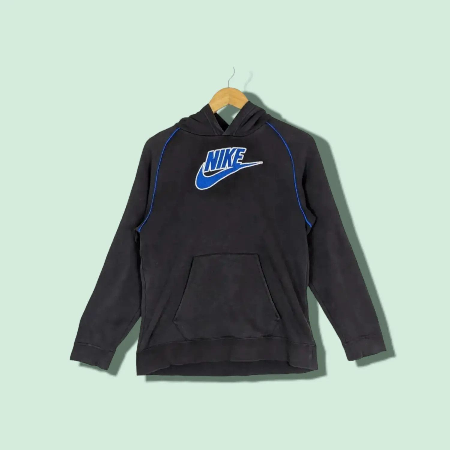 Nike NIKE Big Logo Swoosh Hoodie Size US XS / EU 42 / 0 - 1 Thumbnail
