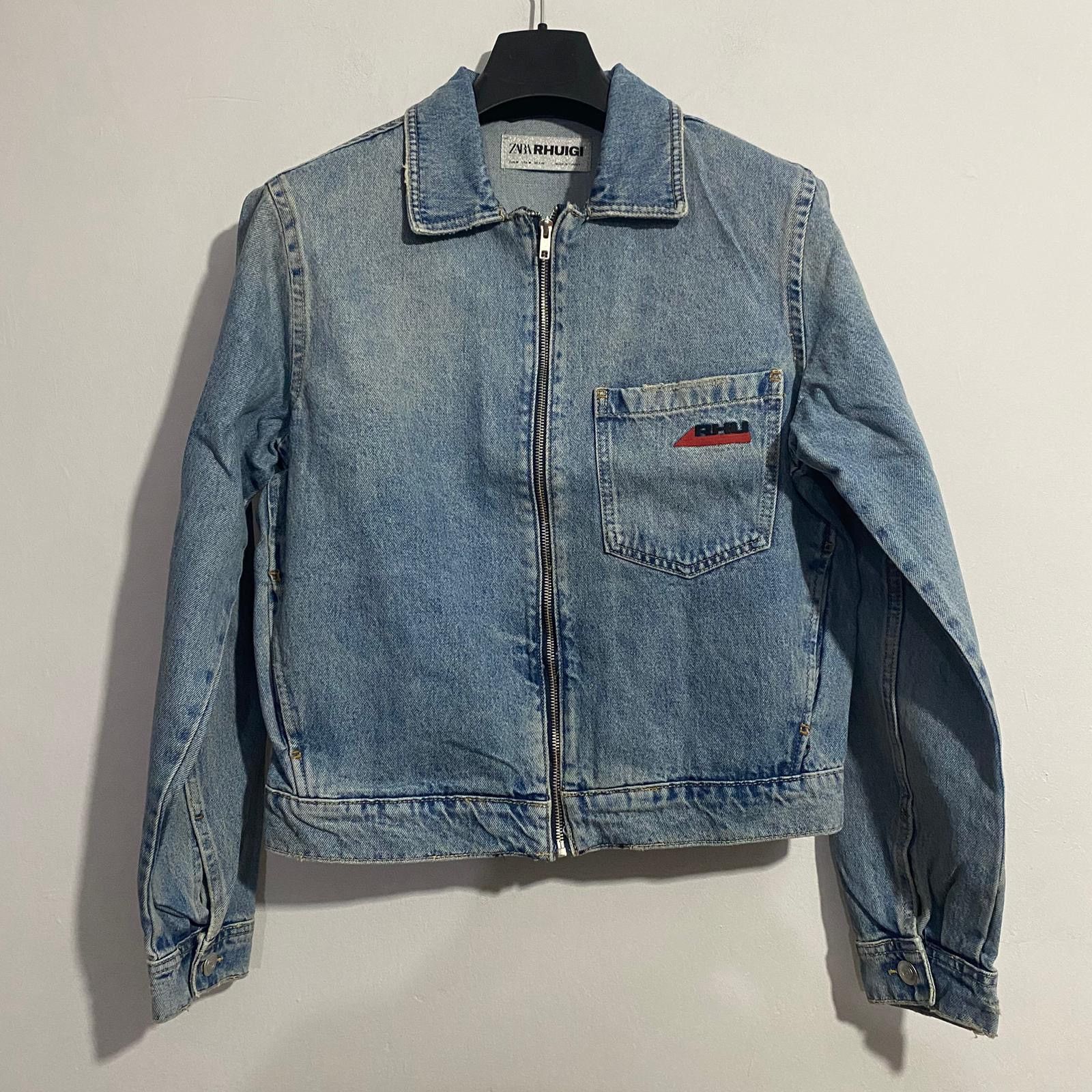 Rhude × Zara ZARA x RHUDE Denim Jacket – Streetwear Essential Size US M / EU 48-50 / 2 - 2 Thumbnail