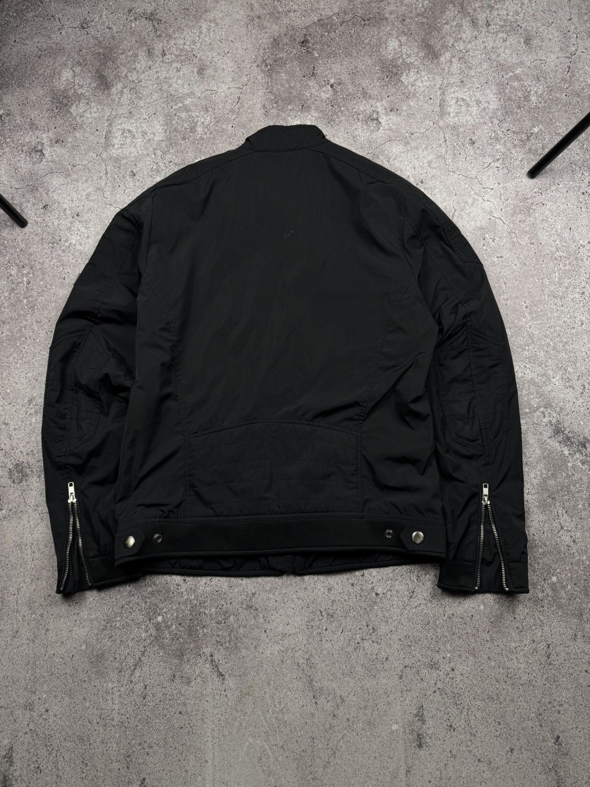 Diesel 🔥Avant Garde Rick Owen’s style ! Diesel Biker Bomber Jacket🔥 Size US M / EU 48-50 / 2 - 17 Thumbnail