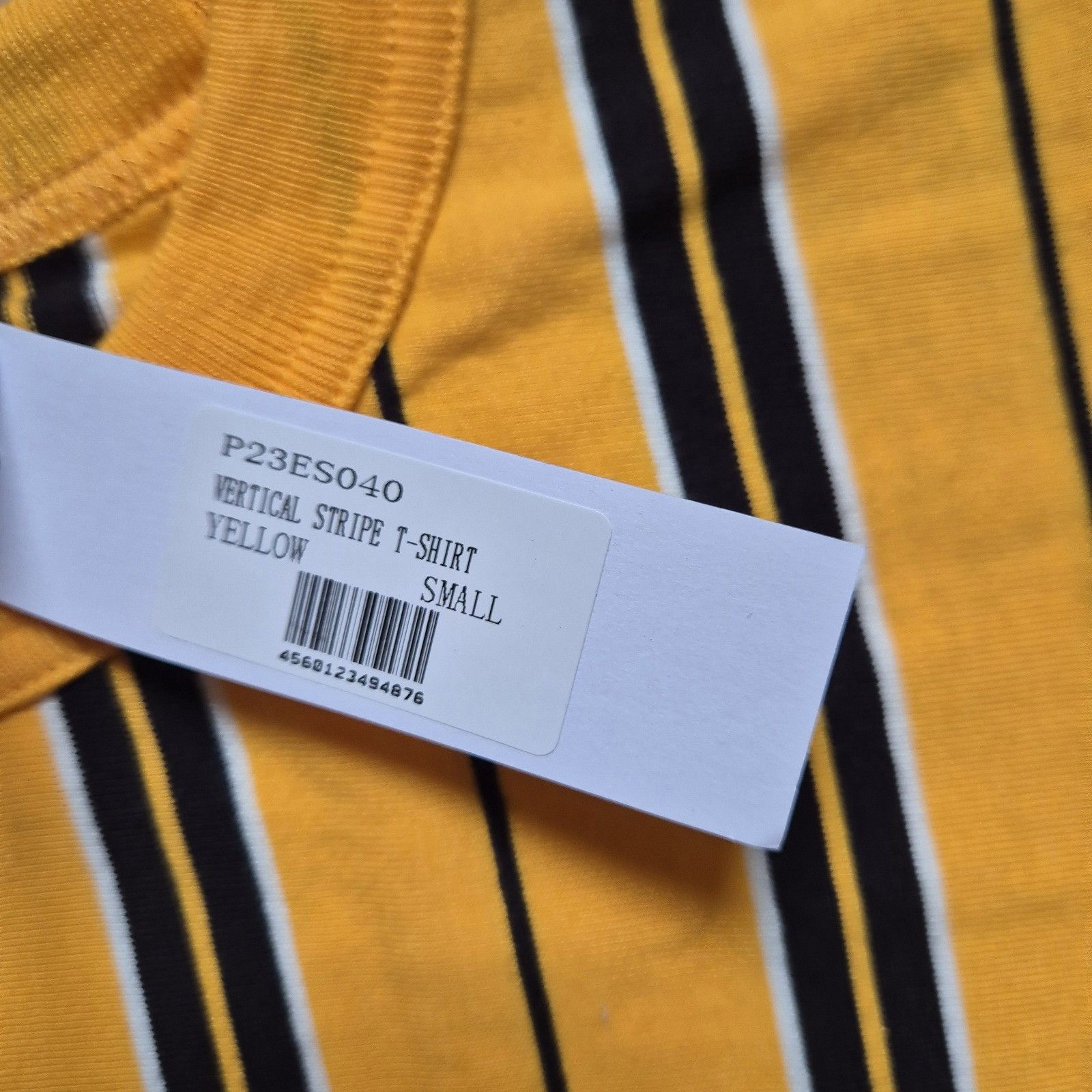 Palace Palace Vertical Stripe T-Shirt Yellow Small Brand New FW22 Size US S / EU 44-46 / 1 - 3 Thumbnail