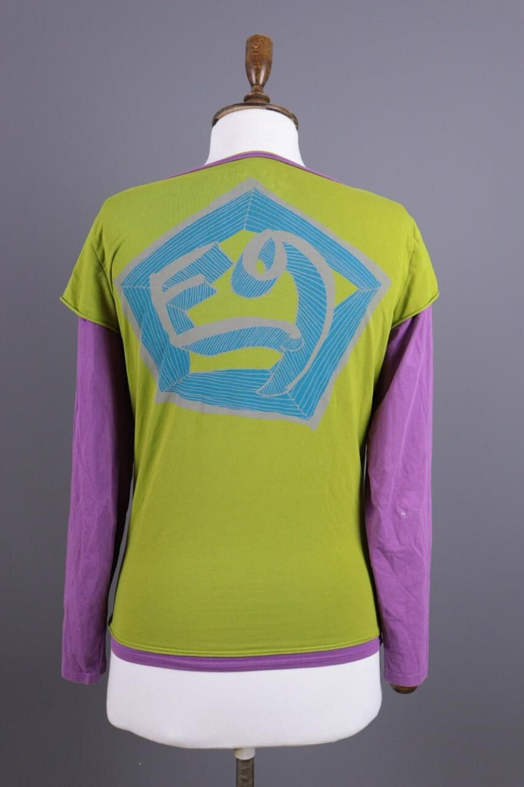 Designer E9 Fede Big Logo Multicolor Outdoor Climbing Shirt Size M Size M / US 6-8 / IT 42-44 - 10 Thumbnail