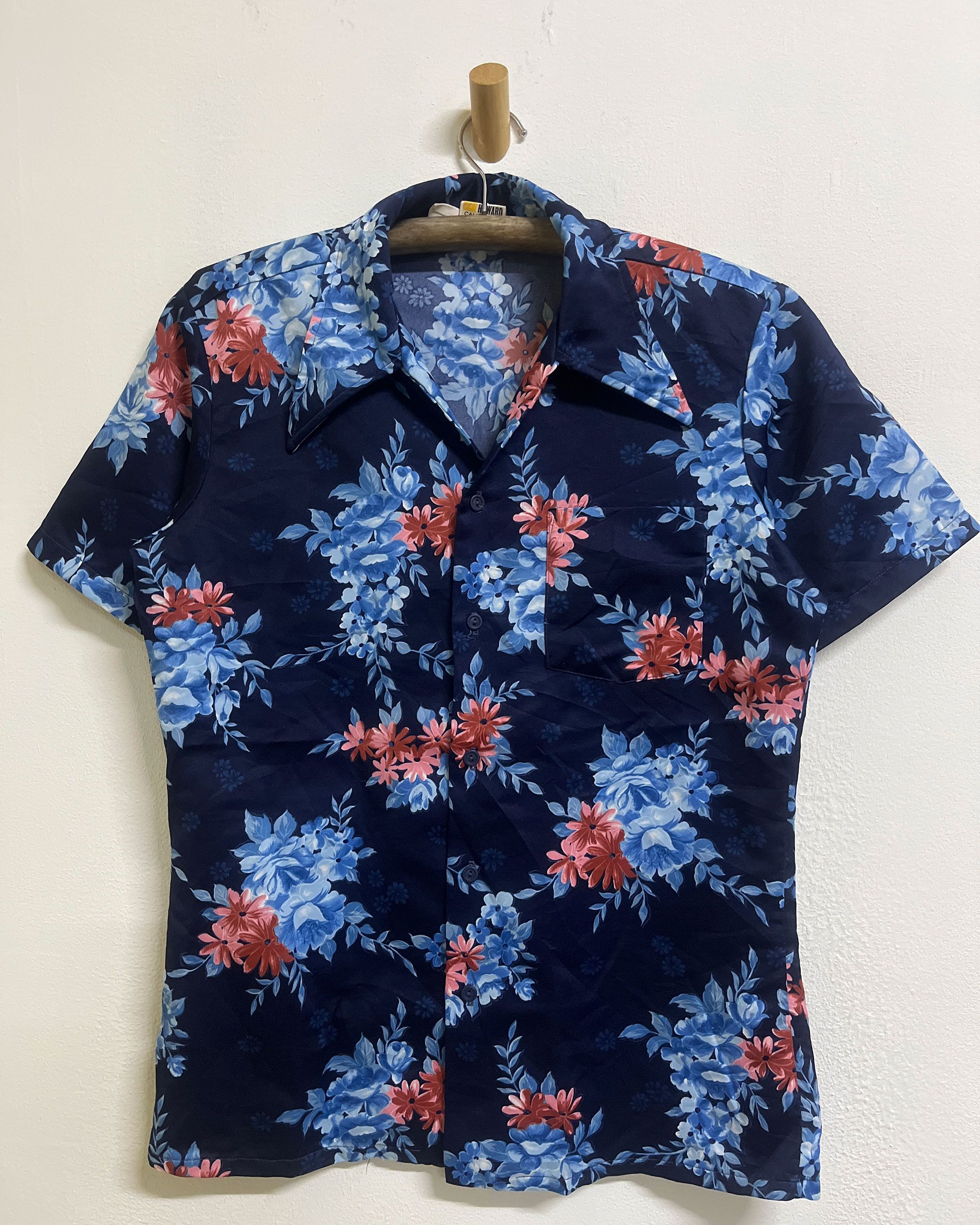 Cult Of Individuality Vintage Paul Howard Hawaiian Hawaii 70s Retro Size US L / EU 52-54 / 3 - 1 Thumbnail
