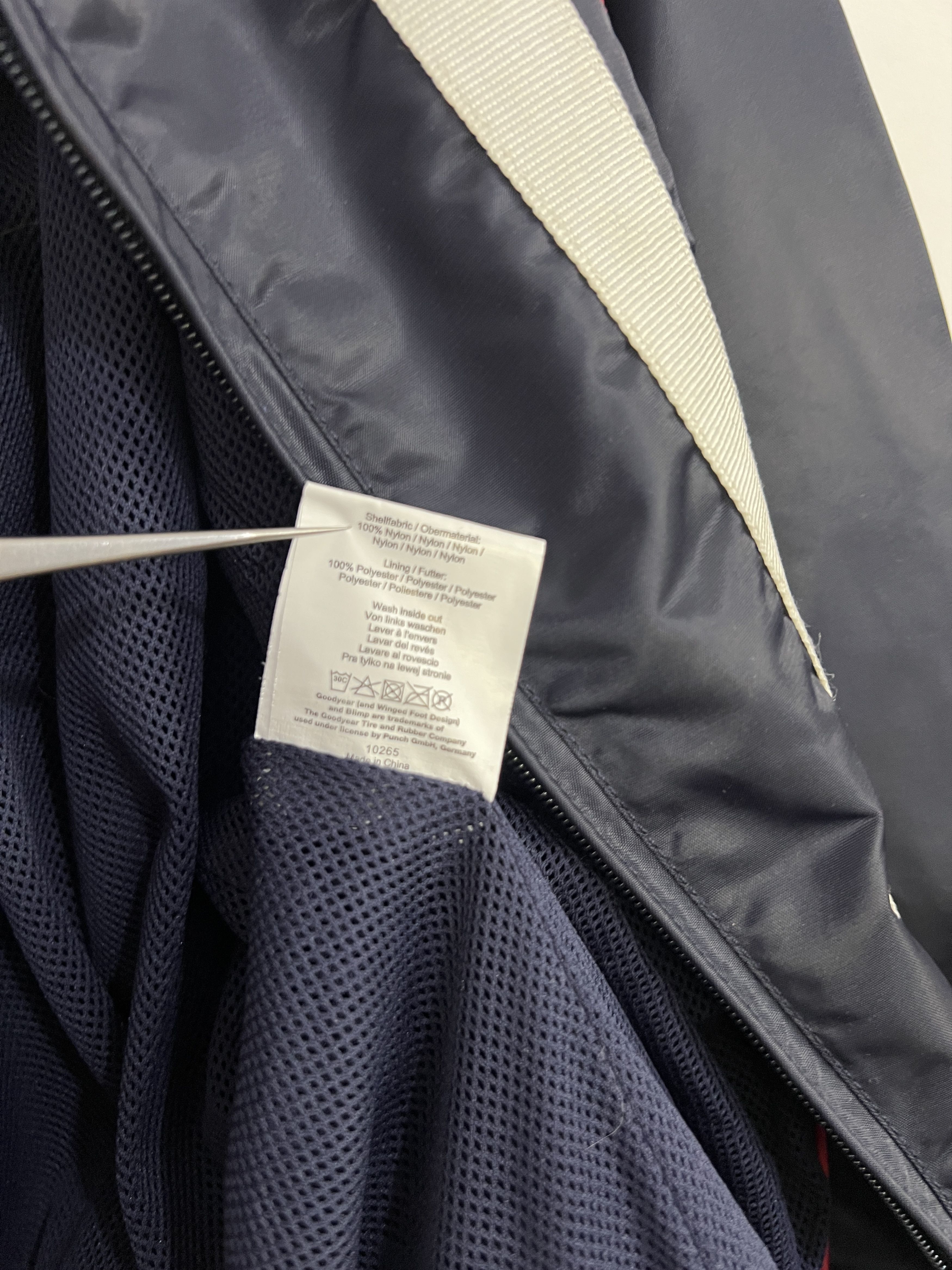 NASCAR Blue Good Year Jacket Akron Zip Racing NASCAR Ferrari Size US S / EU 44-46 / 1 - 13 Thumbnail