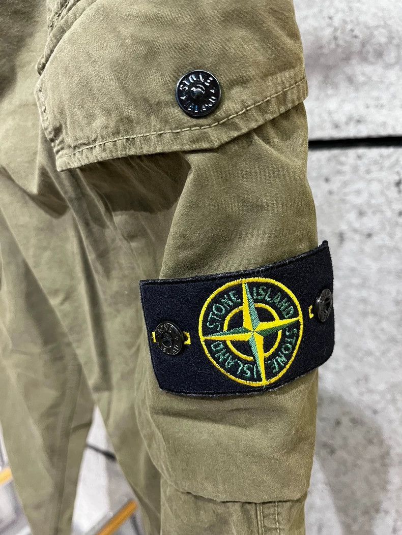 Stone Island Stone Island Green Cargo Pants Size 31 -2506 Size US 31 - 2 Thumbnail