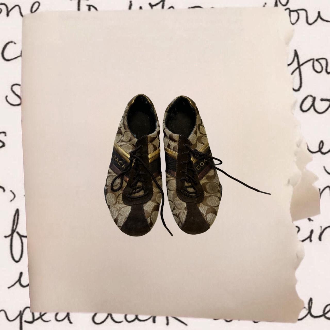 Coach vintage coach low top monogram logo sneakers Size US 8 / IT 38 - 1 Thumbnail