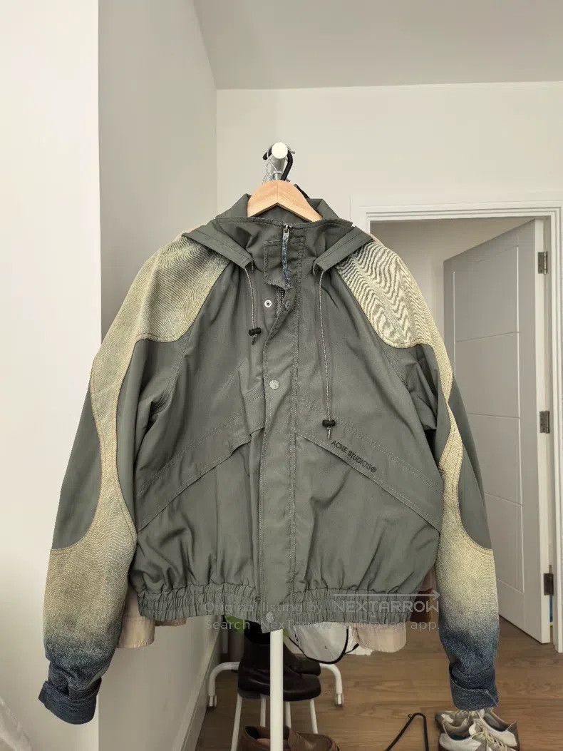 Acne Studios Acne Studios Green shoulder-length hooded zipper long-slee Size US M / EU 48-50 / 2 - 1 Thumbnail
