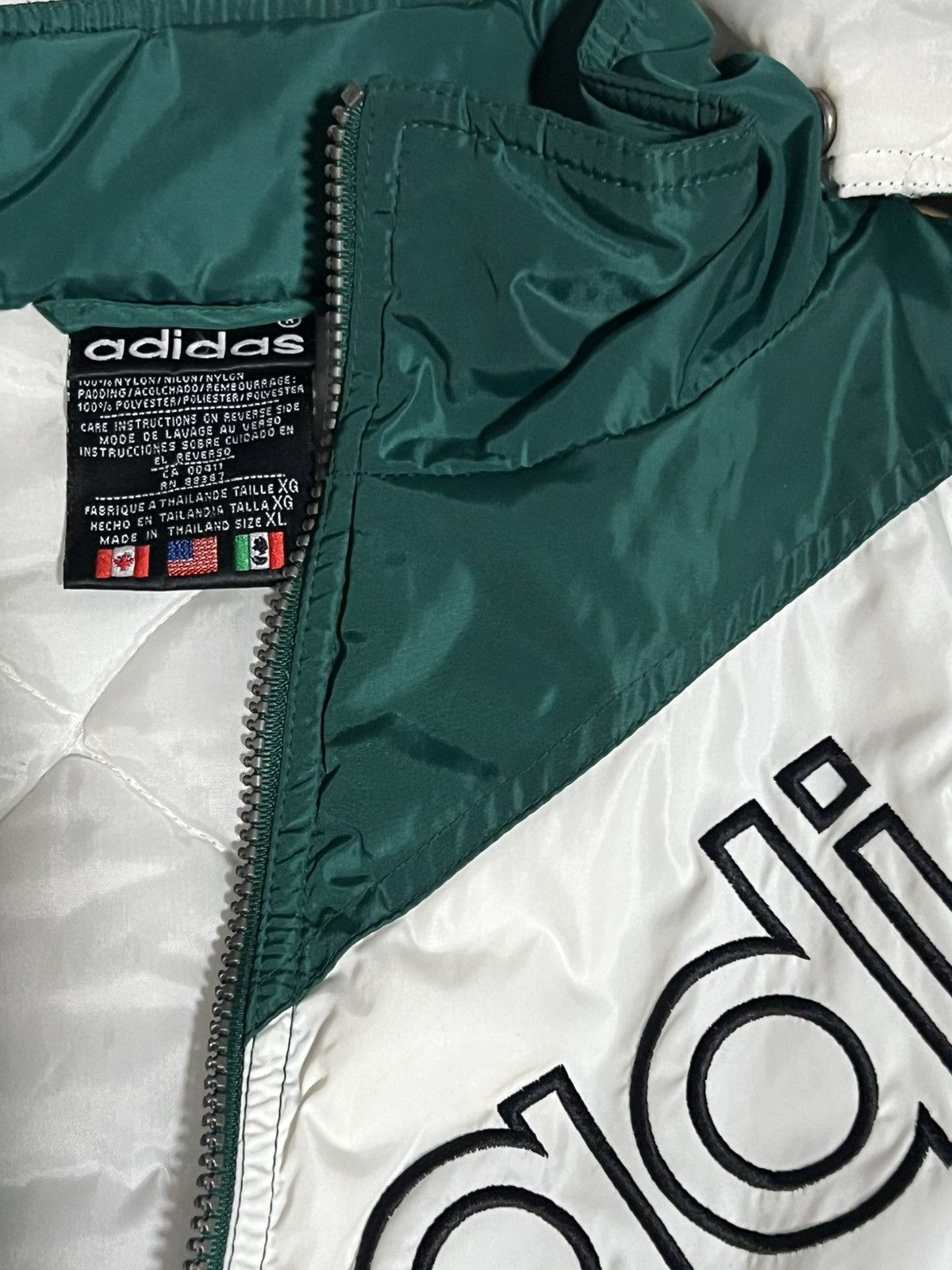 Adidas × Vintage Vintage Old School Adidas Heavy Jacket Size US XL / EU 56 / 4 - 2 Thumbnail
