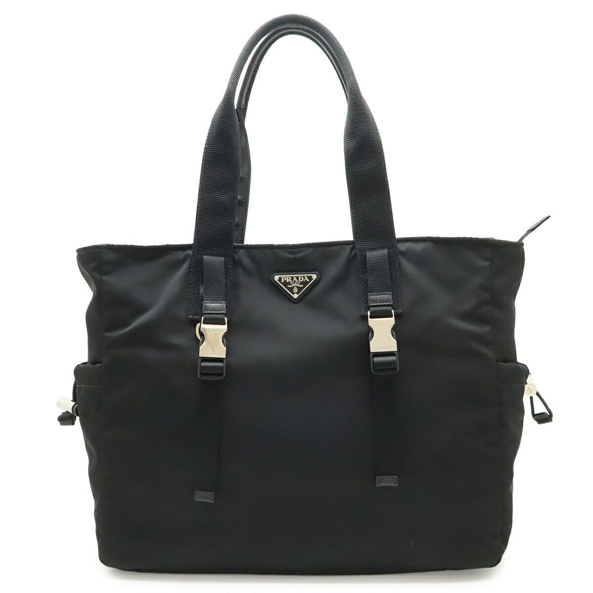 Prada Prada Prada Nylon Tote Bag Textile Tote Bag 2VG042 DUTY FREE for USA Size ONE SIZE - 1 Thumbnail