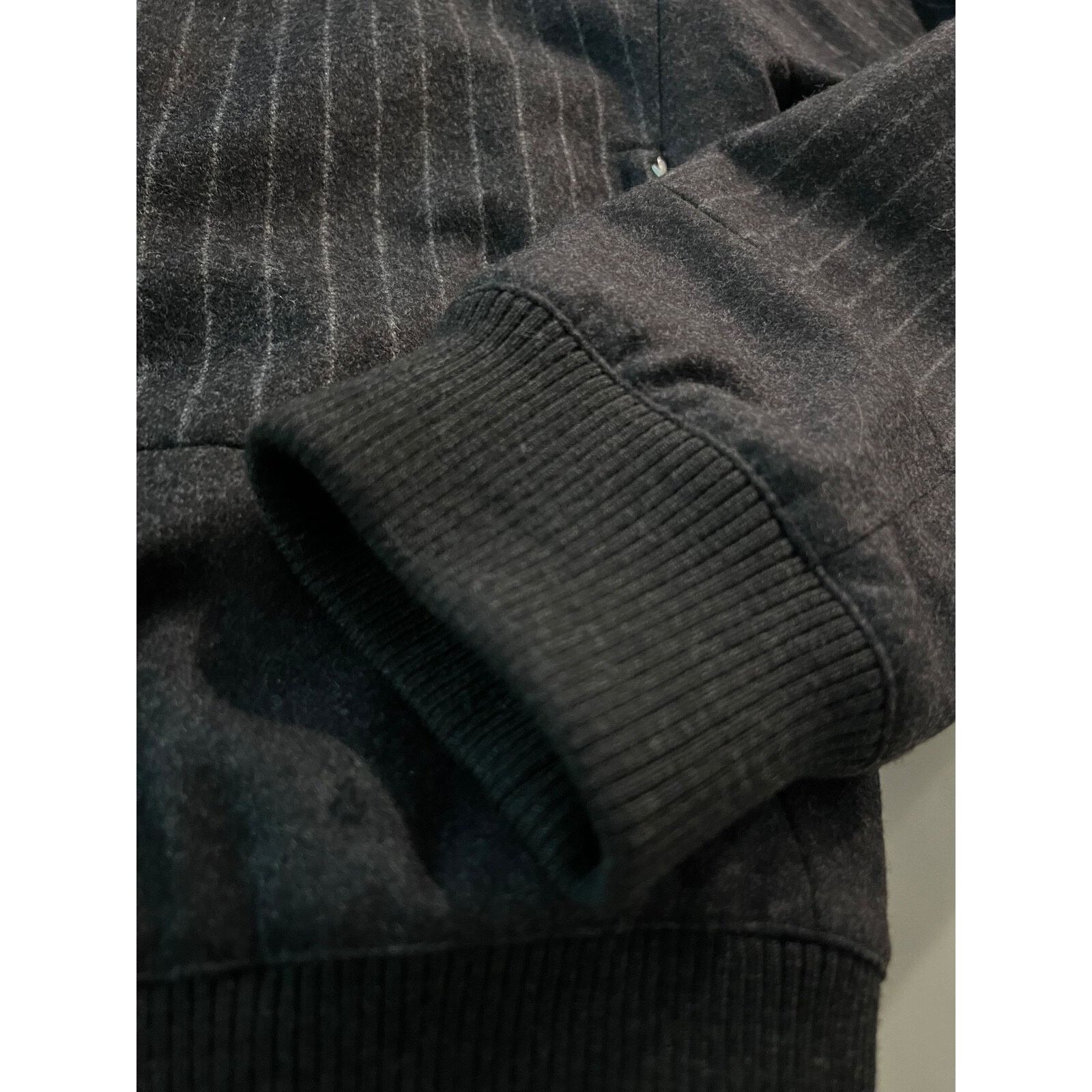 Hermes $5050 Hermes Blouson Bord Cote Wool Bomber Grey IT50 Size US M / EU 48-50 / 2 - 4 Thumbnail