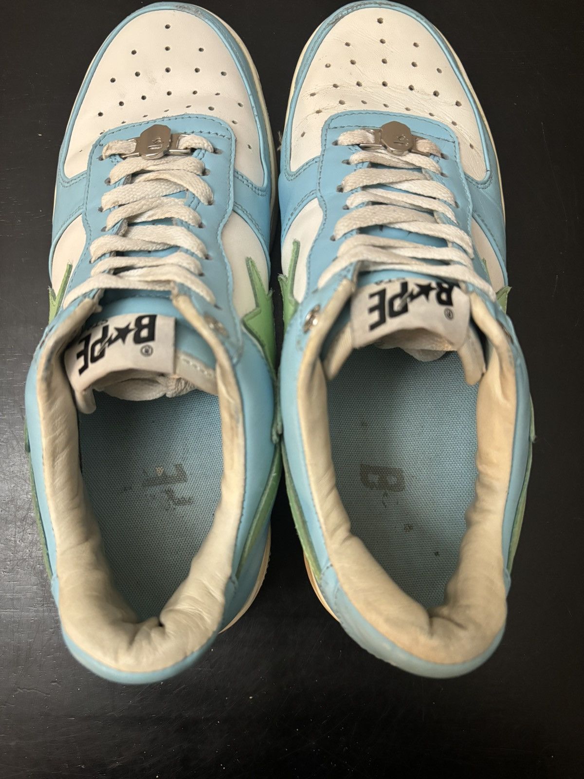 Bape A Bathing Ape Bape Sta Pastel Blue Green Sax Size US 8.5 / EU 41-42 - 7 Thumbnail