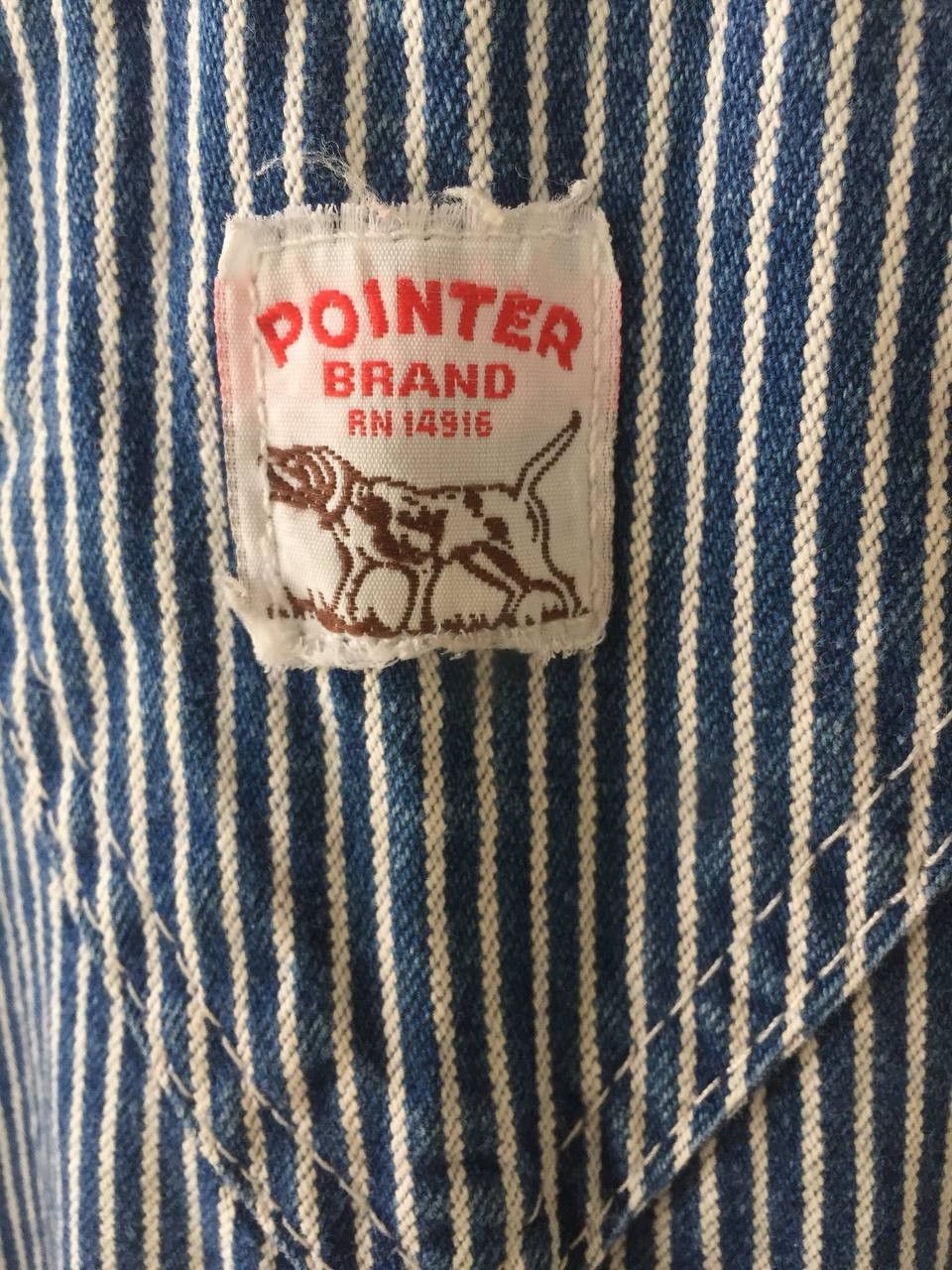 Japanese Brand VTG OVERALL POINTER HICKORY CARPENTER KIDS (7-8YO) Size US 26 / EU 42 - 5 Thumbnail