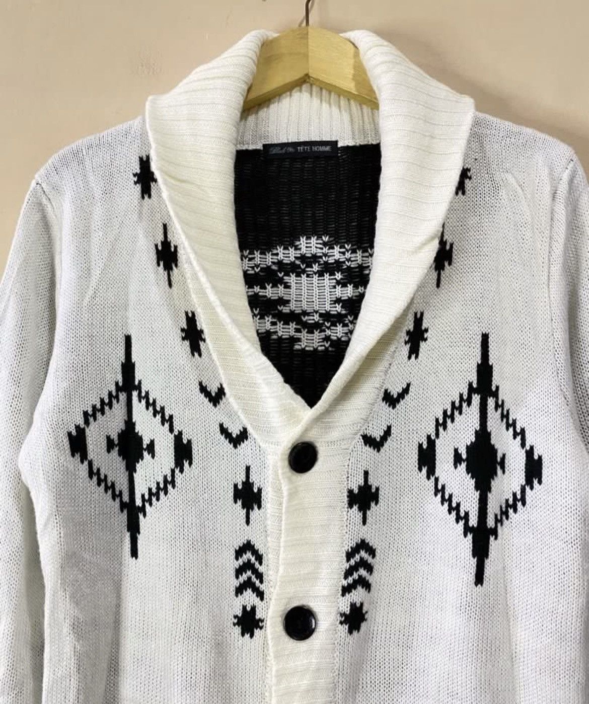 Issey Miyake × Japanese Brand × Tete Homme 🔥Tete Homme By Issey Miyake Knitwear Size US M / EU 48-50 / 2 - 3 Thumbnail