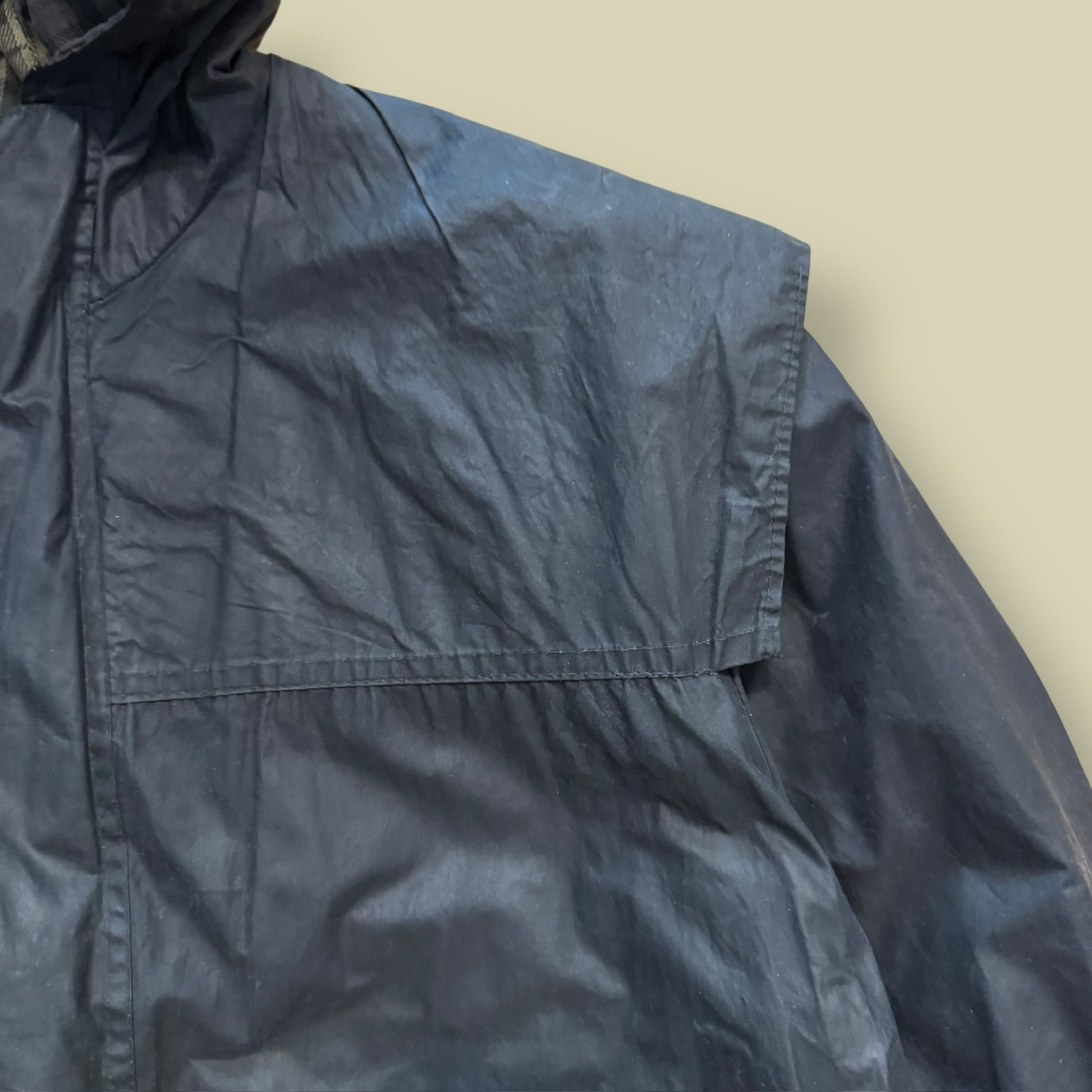 Barbour Barbour Durham Waxed Blue Jacket Size US M / EU 48-50 / 2 - 4 Thumbnail