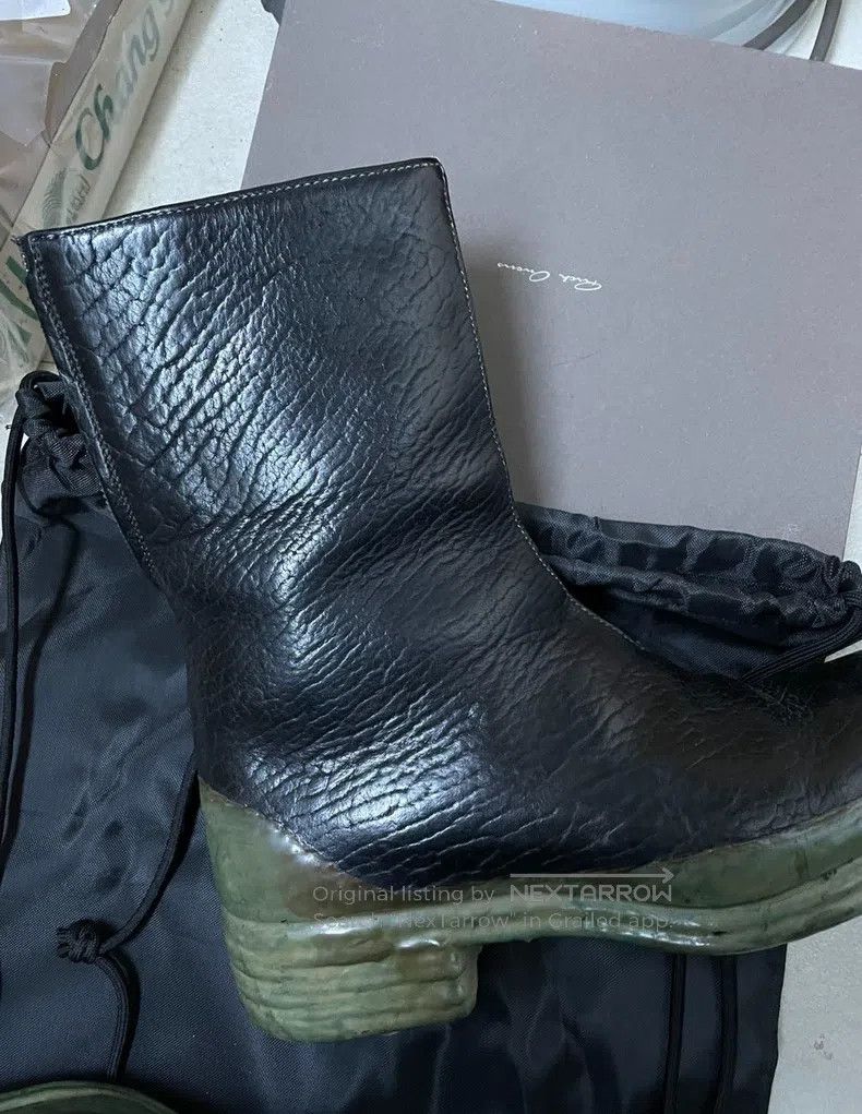 Carol Christian Poell Carol Christian Poell Bison spiral zipper drip boots Size US 6 / EU 39 - 9 Thumbnail