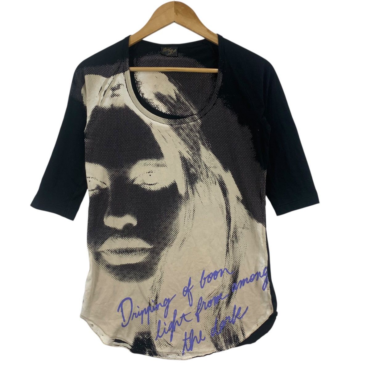 Other RNA JAPAN FOTOFOLIO Negative Photography Punk Tee Shirt Top Size XS / US 0-2 / IT 36-38 - 4 Thumbnail