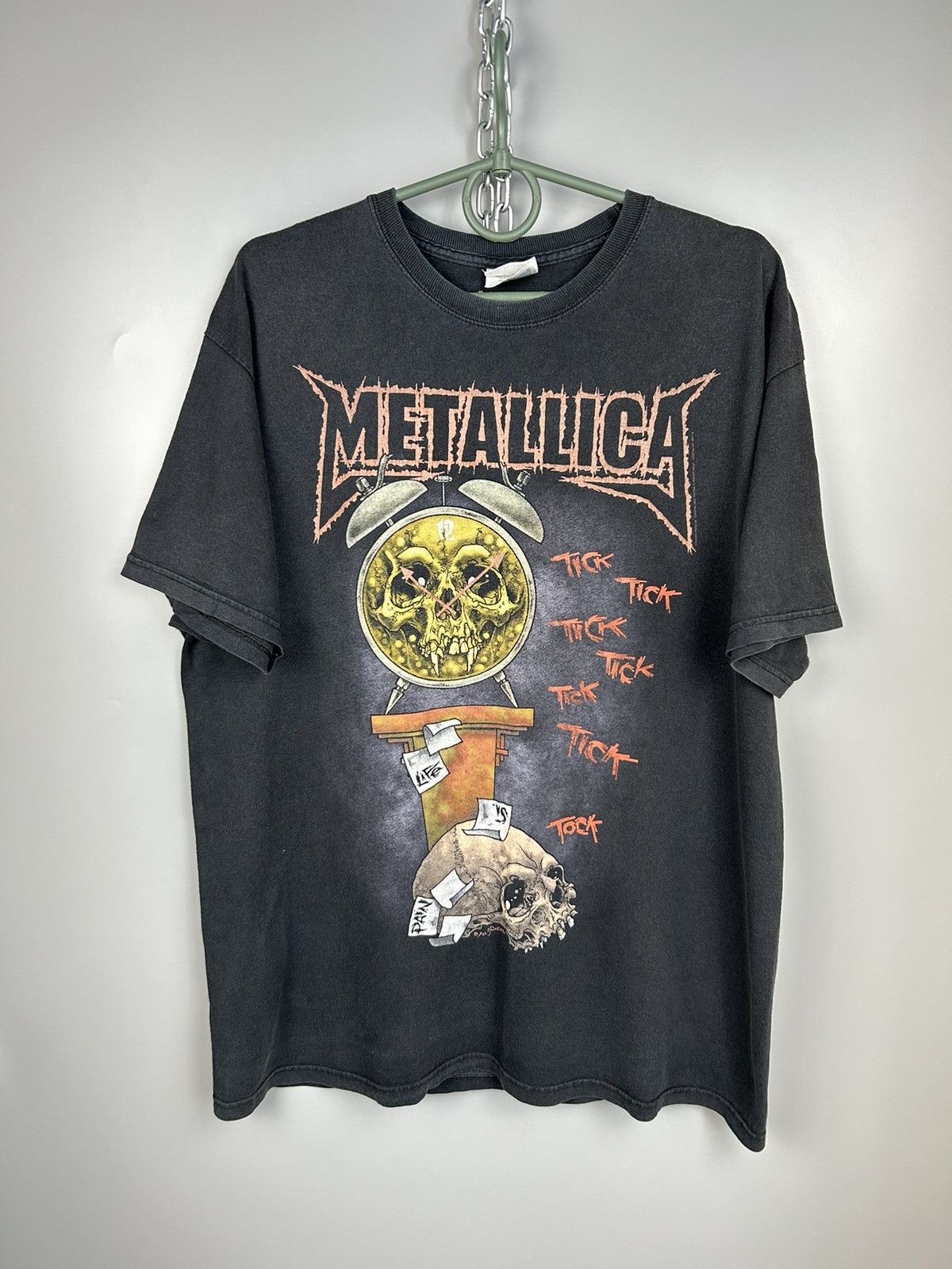 metallica life is pain shirt