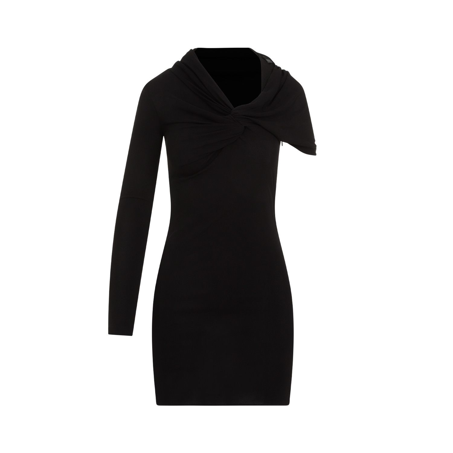 Saint Laurent Paris Saint Laurent Viscose Mini Dress Size XS / US 0-2 / IT 36-38 - 1 Thumbnail