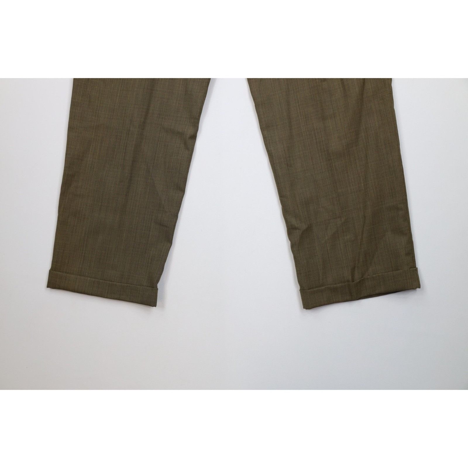 Polo Ralph Lauren Vintage 90s Ralph Lauren Wool Pleated Wide Leg Chino Pants Size US 36 / EU 52 - 12 Thumbnail