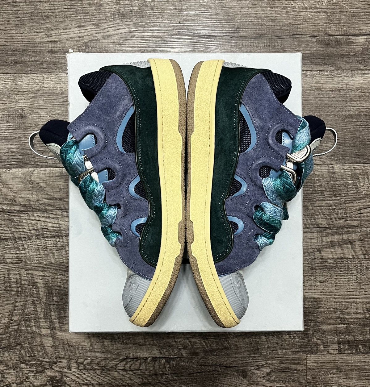 Lanvin Lanvin Curb Sneakers Size US 12 / EU 45 - 4 Thumbnail