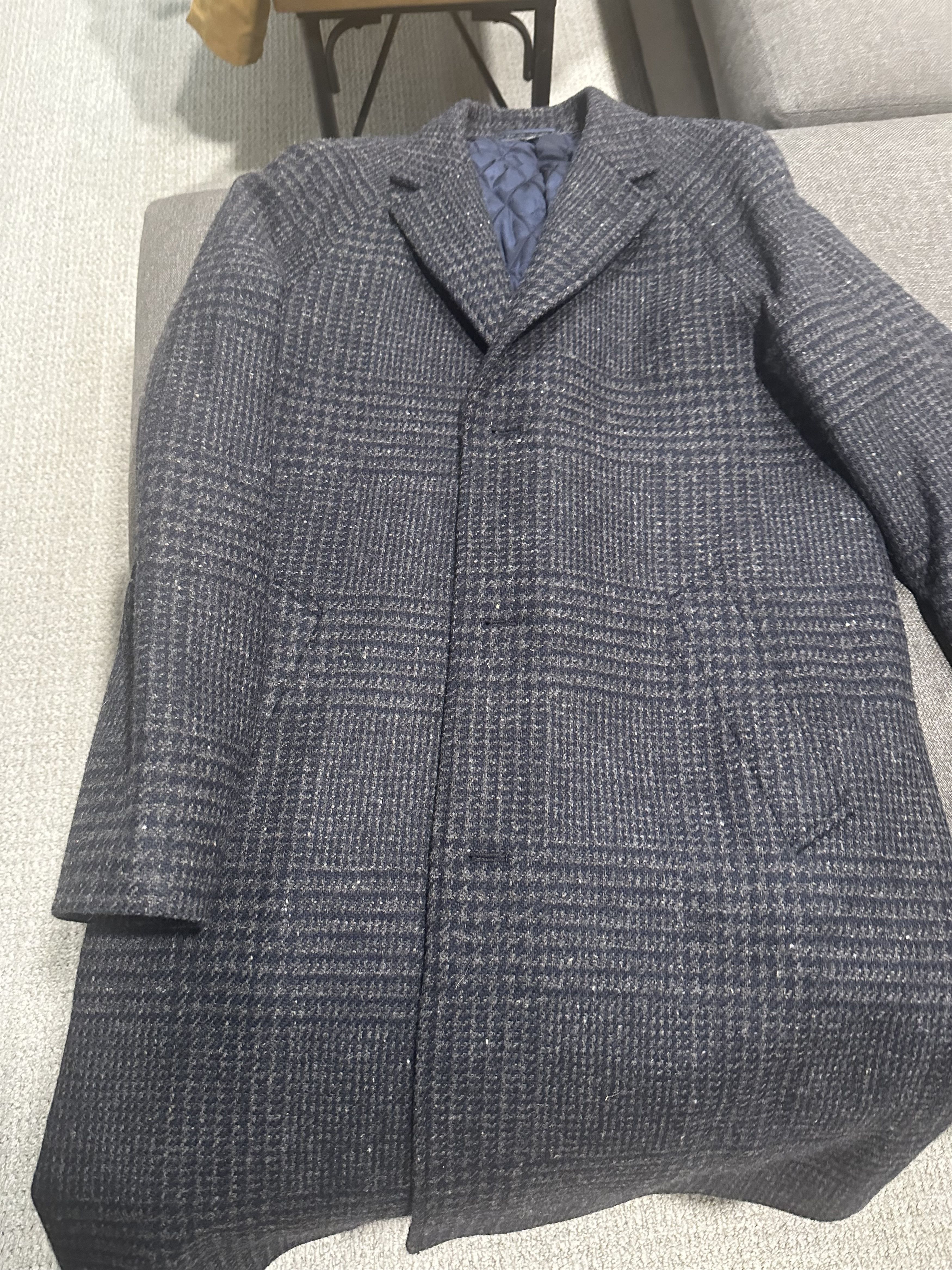 J.Crew Tweed Primaloft Insulated Ludlow Overcoat Size US L / EU 52-54 / 3 - 1 Thumbnail