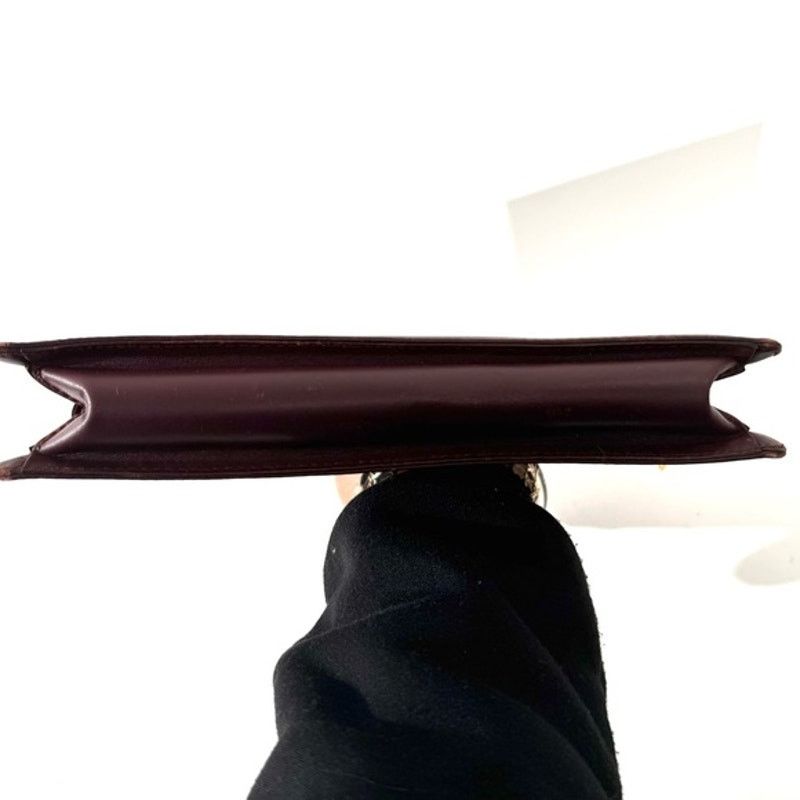 Cartier Cartier Burgundy Wristlet pouch with exterior front pocket Size ONE SIZE - 10 Thumbnail