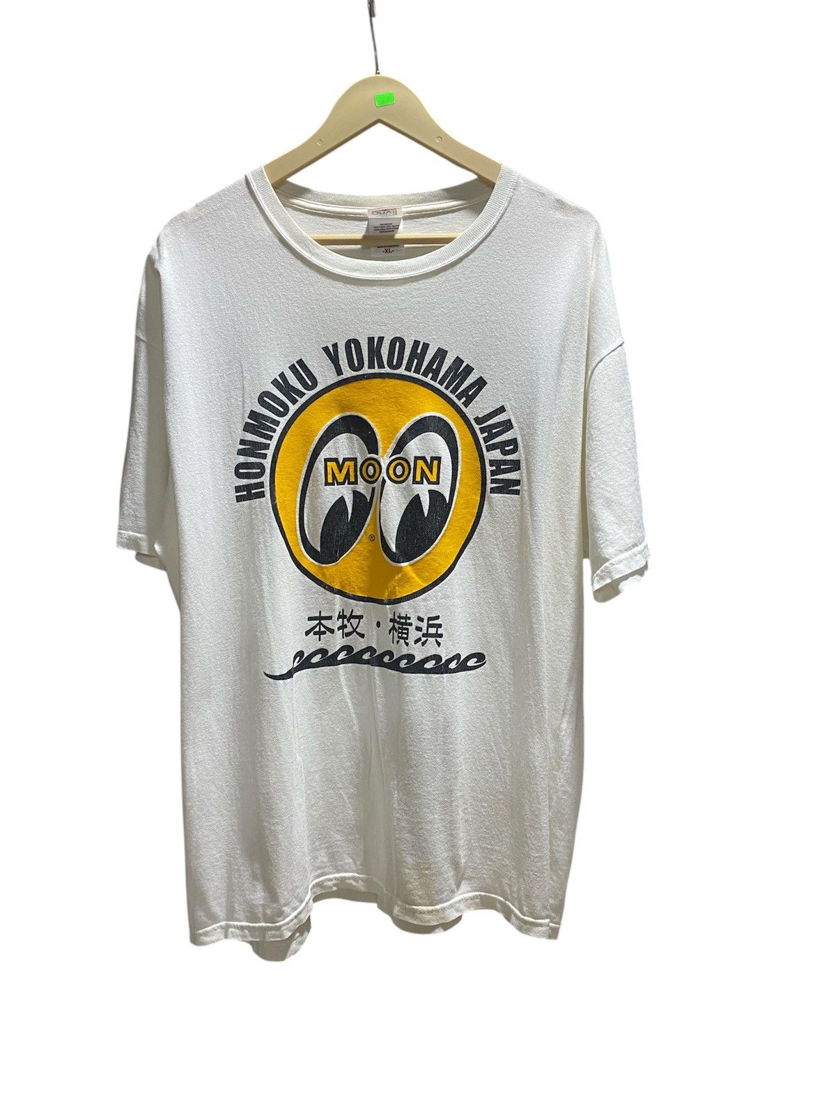 Vintage Vintage Mooneyes Honmoku Yokohama Japan T-shirt Size US XL / EU 56 / 4 - 1 Thumbnail