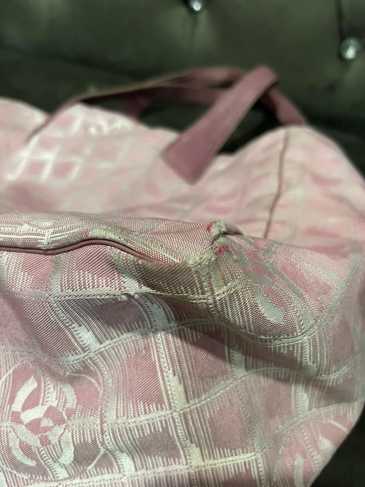 Chanel Authentic CHANEL Travel line canvas tote bag Size ONE SIZE - 14 Thumbnail