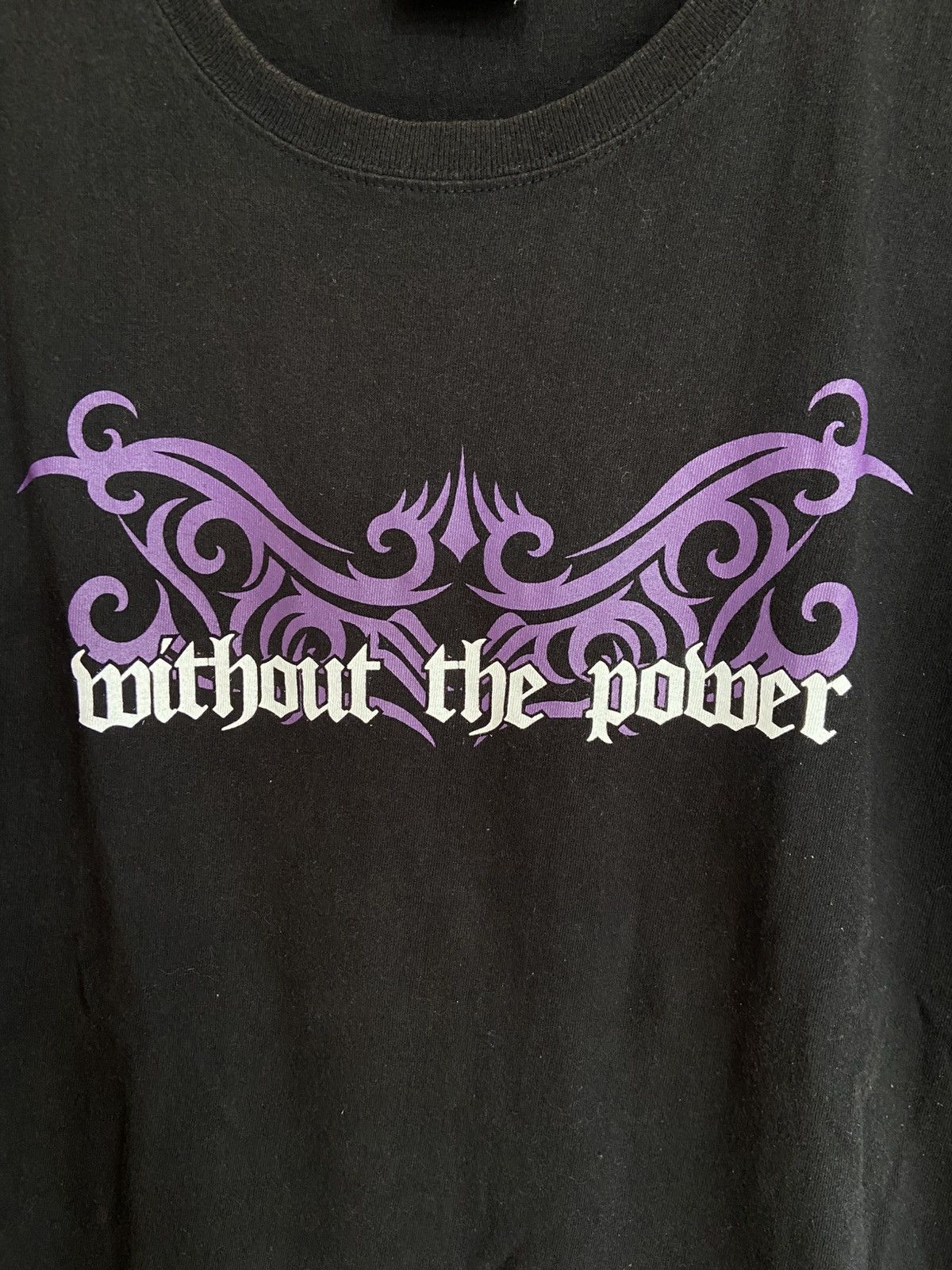 Bullet Noise × If Six Was Nine × Le Grande Bleu (L.G.B.) Bullet Noise "Without The Power" Y2K Tshirt Size US L / EU 52-54 / 3 - 3 Thumbnail