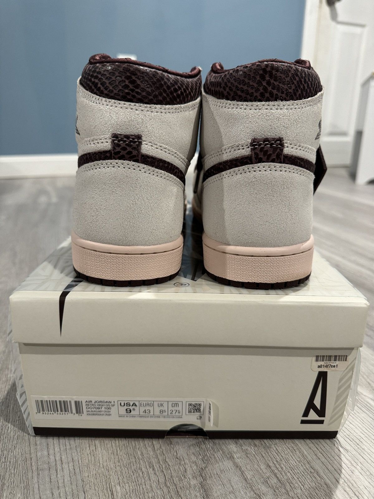 A Ma Maniere × Jordan Brand Jordan 1 A Ma Maníere Size US 9.5 / EU 42-43 - 5 Thumbnail