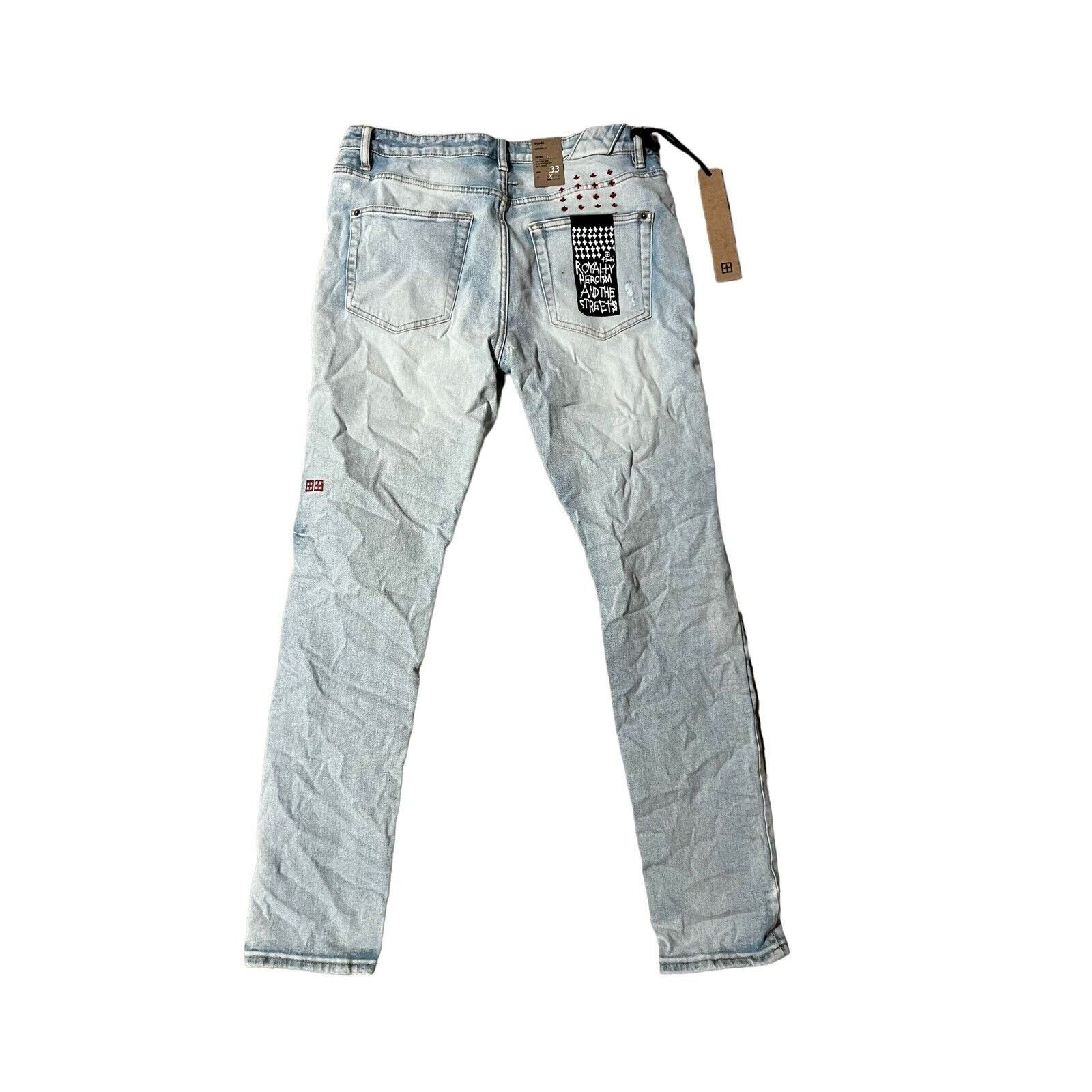 Ksubi Ksubi Jeans Mens Chitch Slim Tapered Leg Blue Size 33/32 Size US 33 - 4 Thumbnail