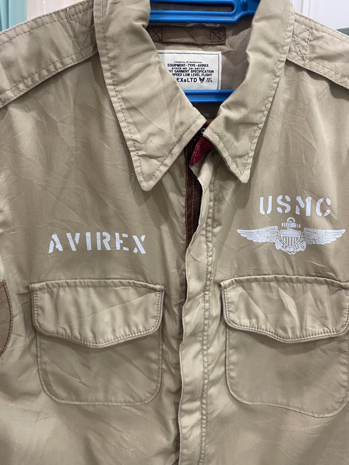 Avirex Avirex USMC Marine Torpedo Bombing Squadron Size US M / EU 48-50 / 2 - 2 Thumbnail