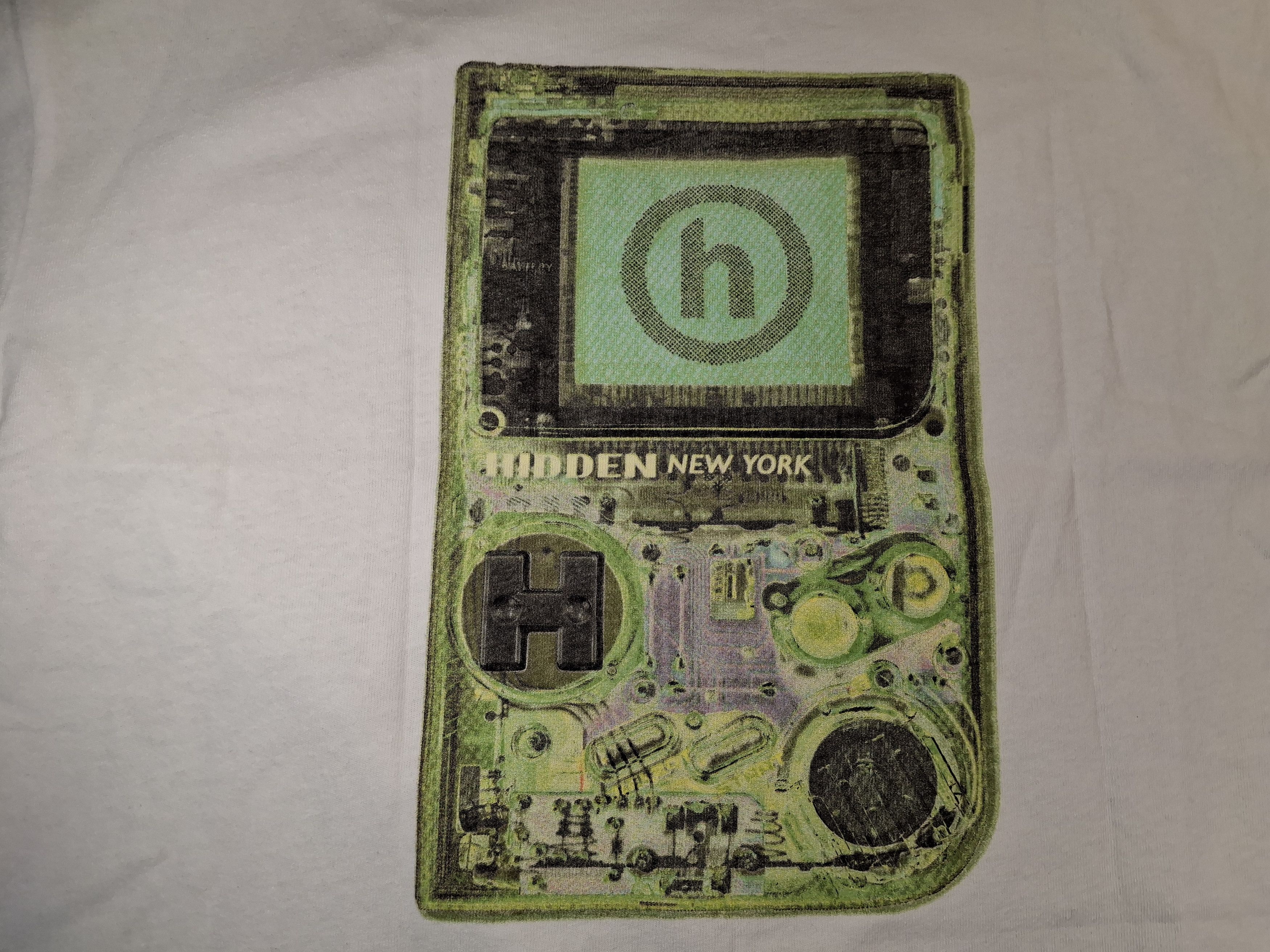 HIDDEN Hidden NY Gameboy T-Shirt - White Size US S / EU 44-46 / 1 - 7 Thumbnail