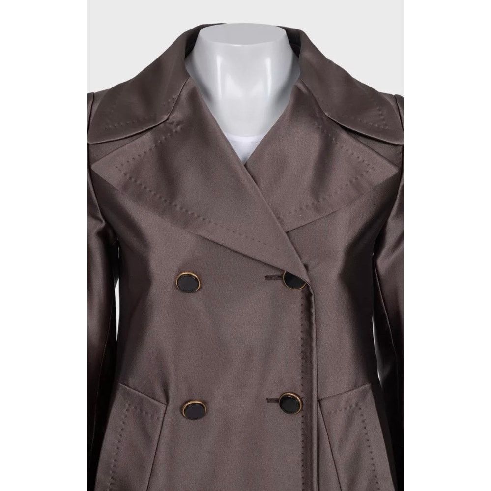 Gucci Gucci Double-Breasted A-Line Coat - IT 40 / S Size S / US 4 / IT 40 - 3 Thumbnail