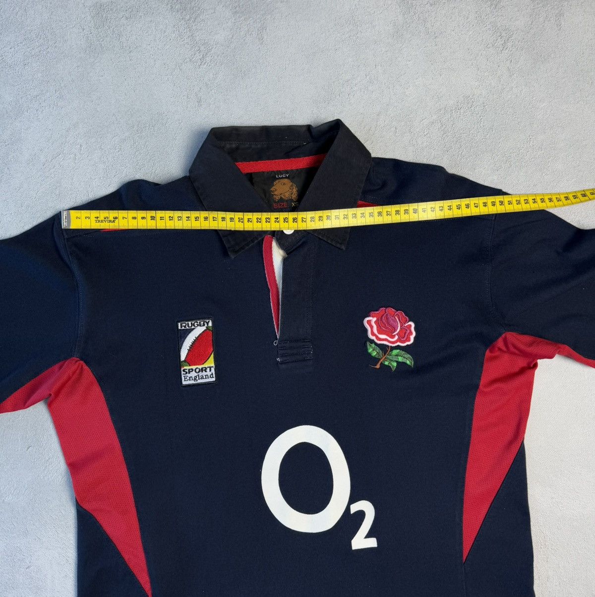 Other England O2 2008 Rugby Shirt Long Sleeve Jersey Lucy Size US XS / EU 42 / 0 - 11 Thumbnail