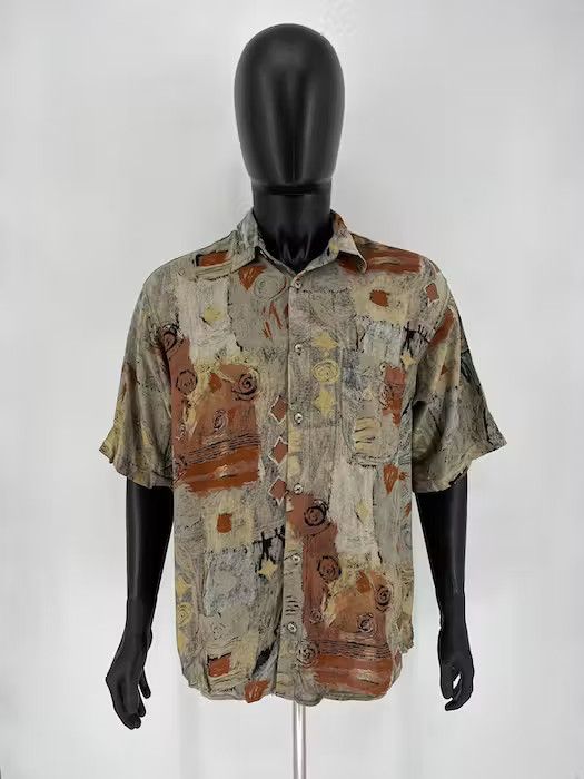 Vintage Vintage Crazy Aloha Joe Hawaiian Shirt Beach Surfing Rare Size US M / EU 48-50 / 2 - 5 Thumbnail