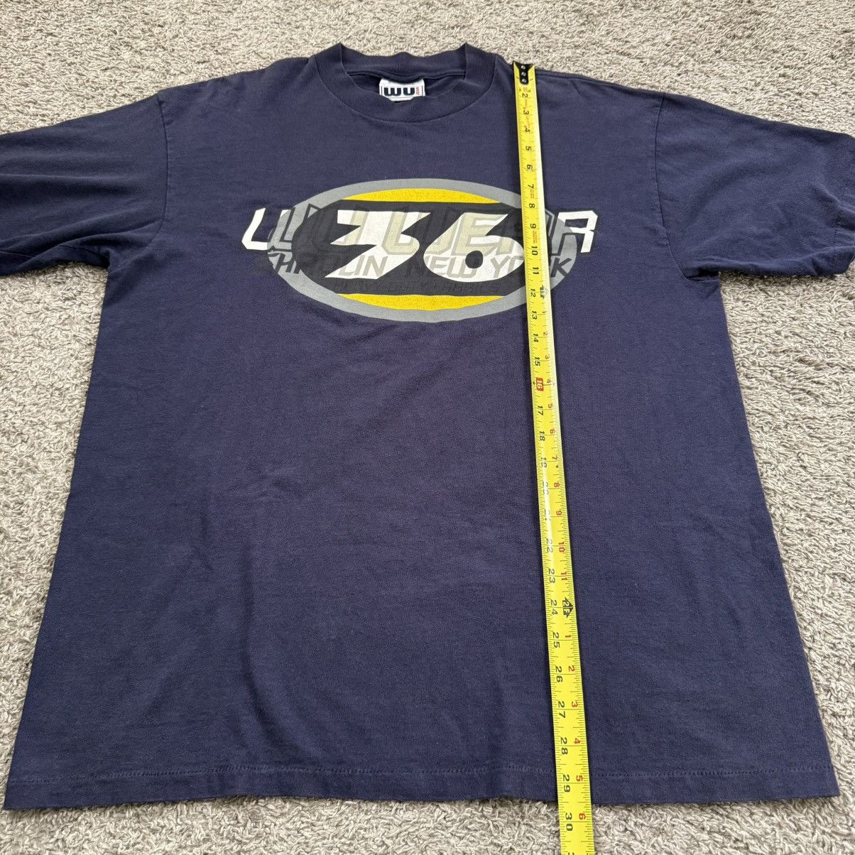 Wu-Tang Clan 🔴Wu-Wear Shirt Size XL Wu-Tang Vintage Navy Blue Rare Gza Size US XL / EU 56 / 4 - 10 Thumbnail