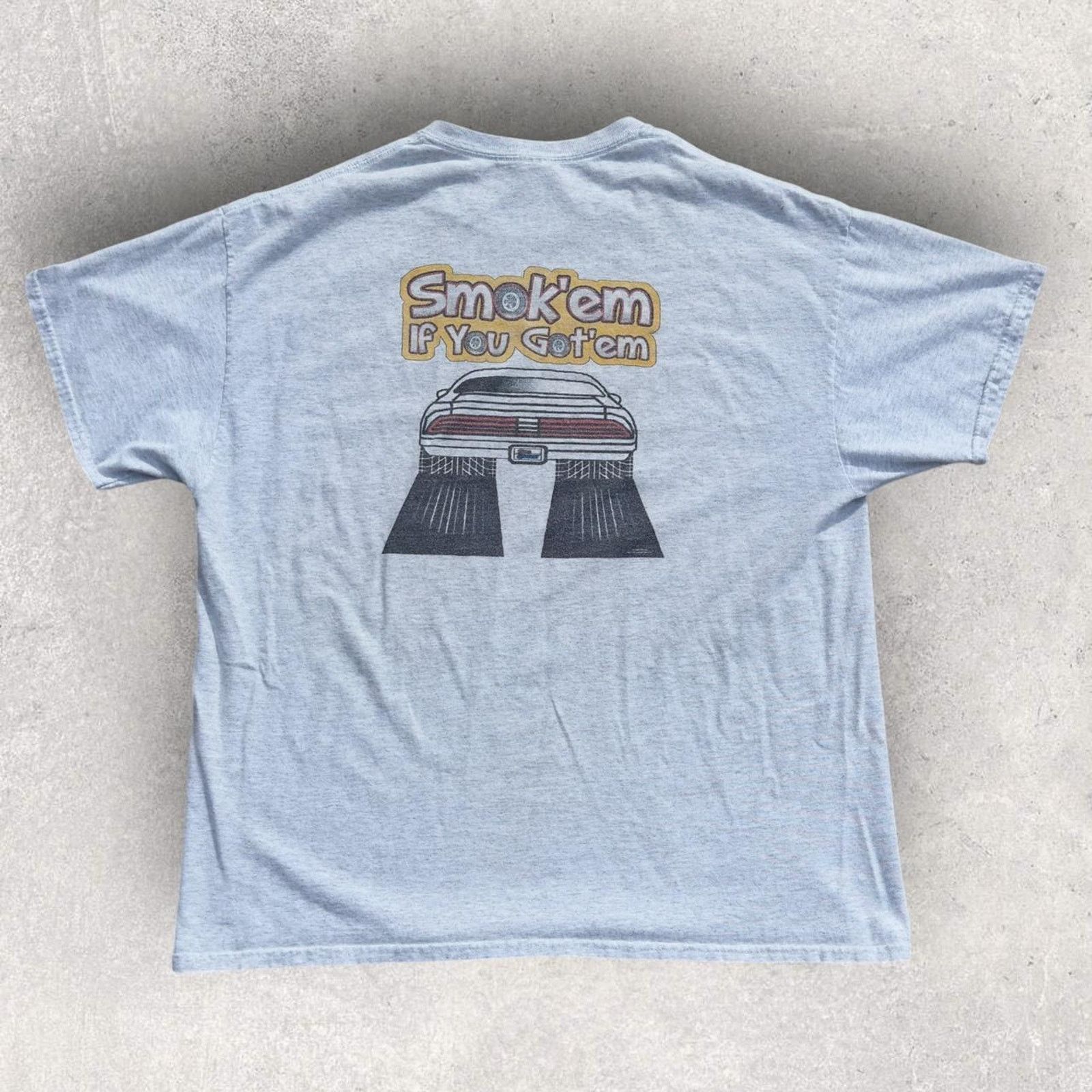 Vintage Vintage Smok’em If You Got’em Graphic T-Shirt Size US XXL / EU 58 / 5 - 1 Thumbnail