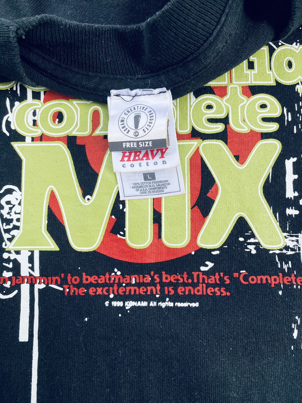 Playstation Vintage 90s Game Dj Beatmania Complete Mix Rare Tees Size US L / EU 52-54 / 3 - 5 Thumbnail