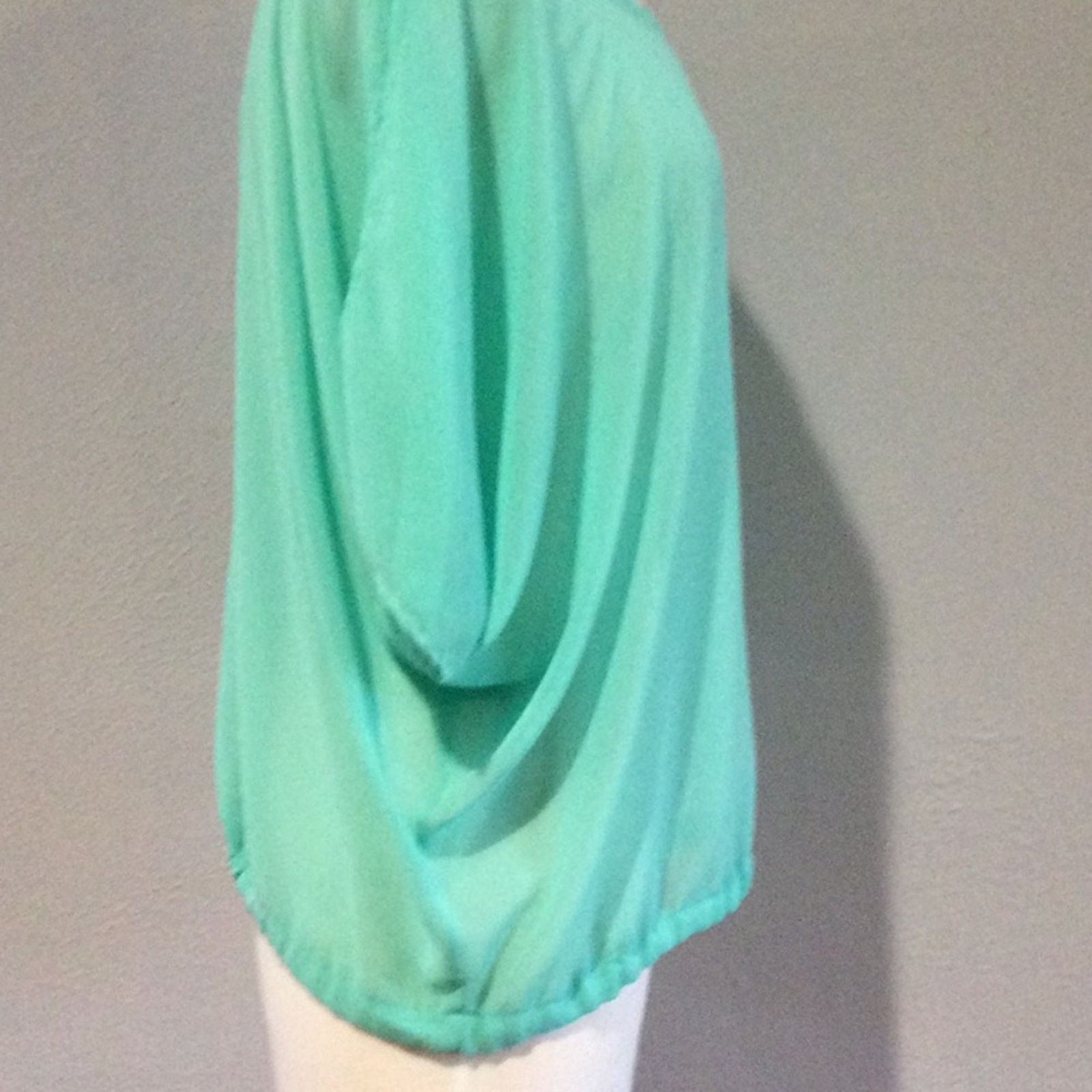 Other Ya Los Angeles Sheer Cold Shoulder Blouse Small Size S / US 4 / IT 40 - 6 Thumbnail