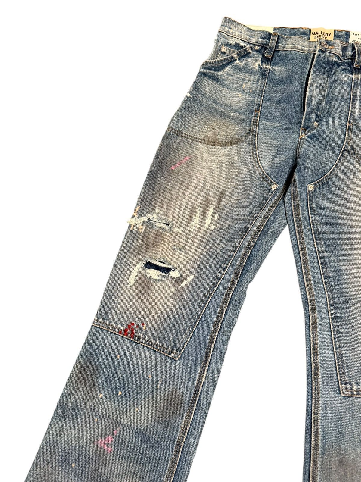 Gallery Dept. Branko Painted & Distressed Carpenter Pants Size US 32 / EU 48 - 11 Thumbnail