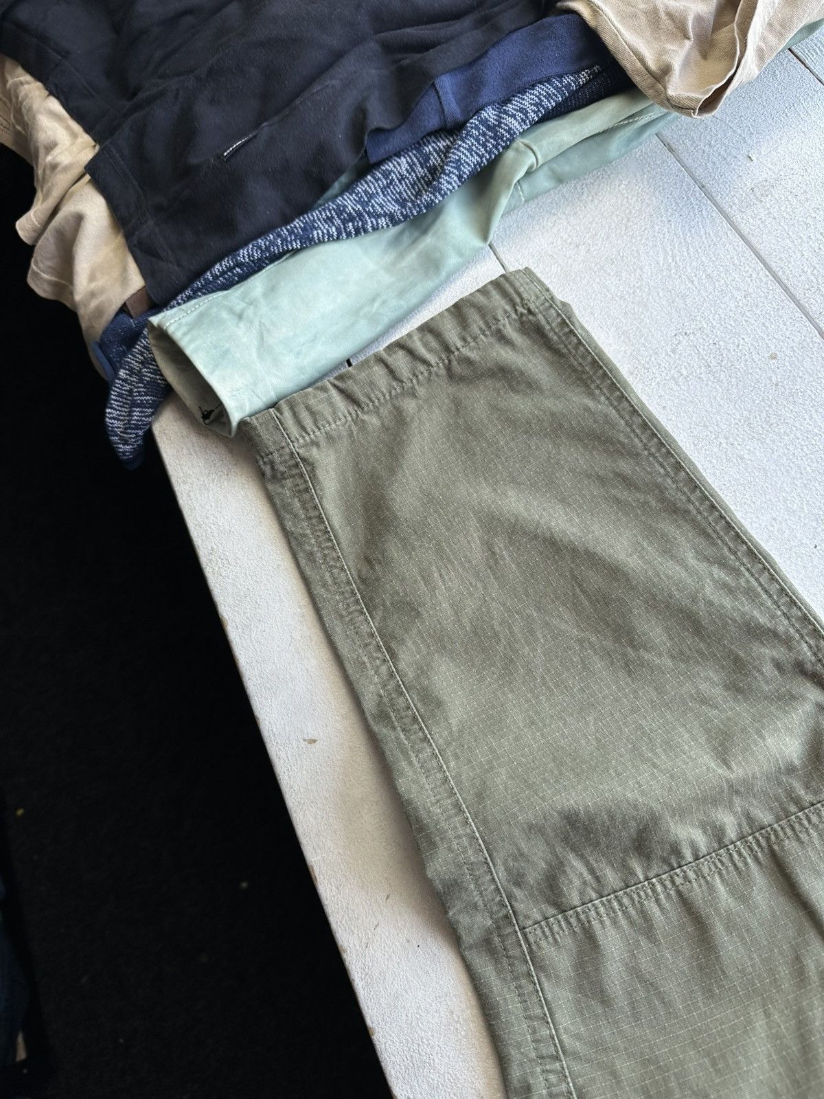 Dickies OLIVE DICKIES 🚨 CARGO PANTS Y2K SK8 BAGGY MULTIPOCKET Size US 30 / EU 46 - 8 Thumbnail