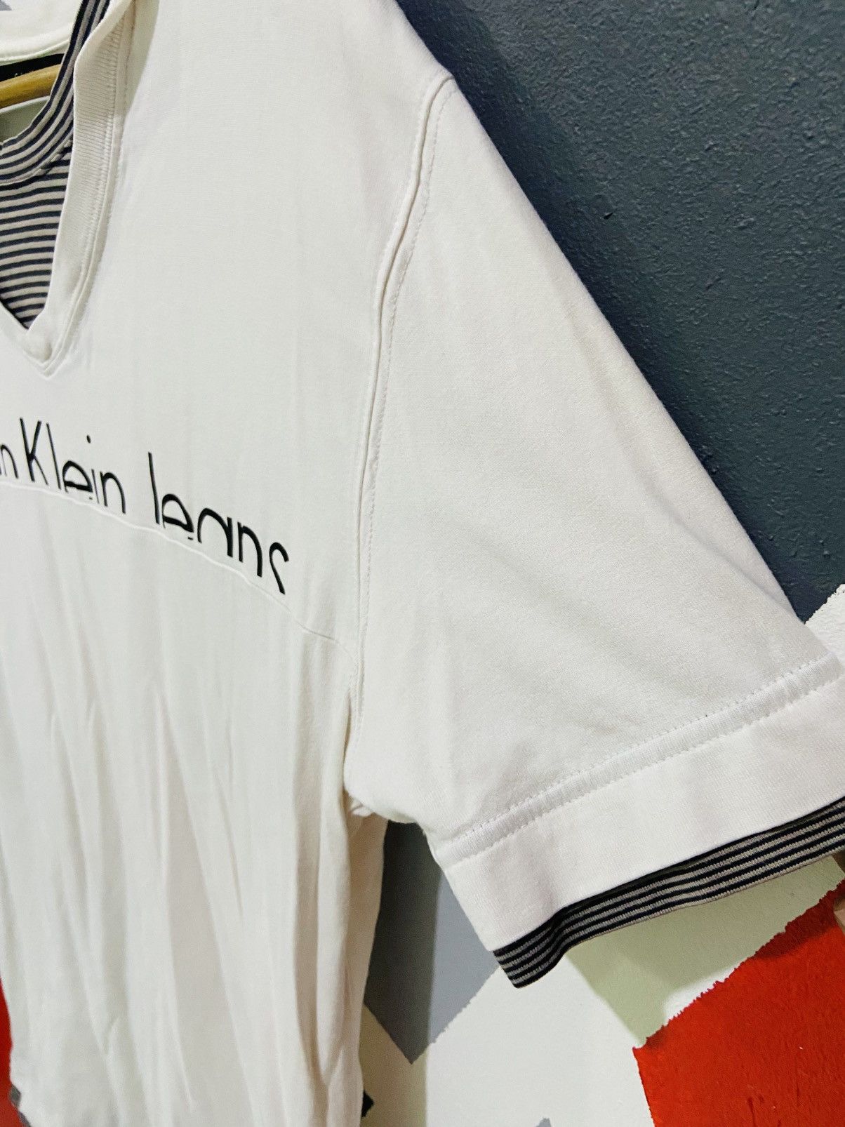 Calvin Klein Calvin Klein Jeans Print Tee Size US M / EU 48-50 / 2 - 3 Thumbnail