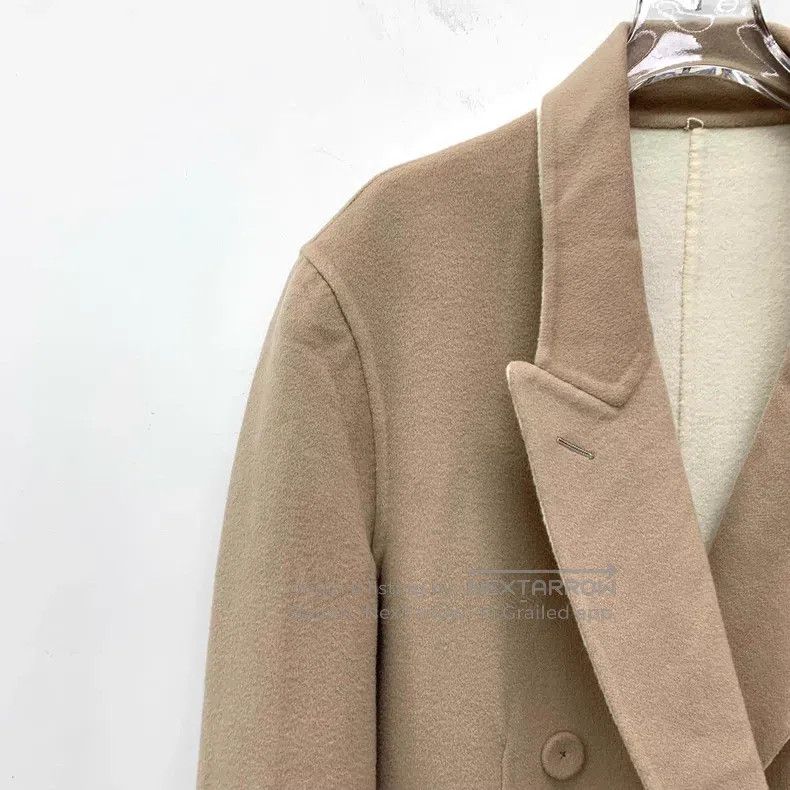 Fendi Fendi Patchwork cashmere lapel double-breasted long-sleeve Size M / US 6-8 / IT 42-44 - 7 Thumbnail
