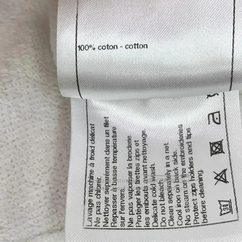 Chanel White Cotton Women's Jacket XL .
