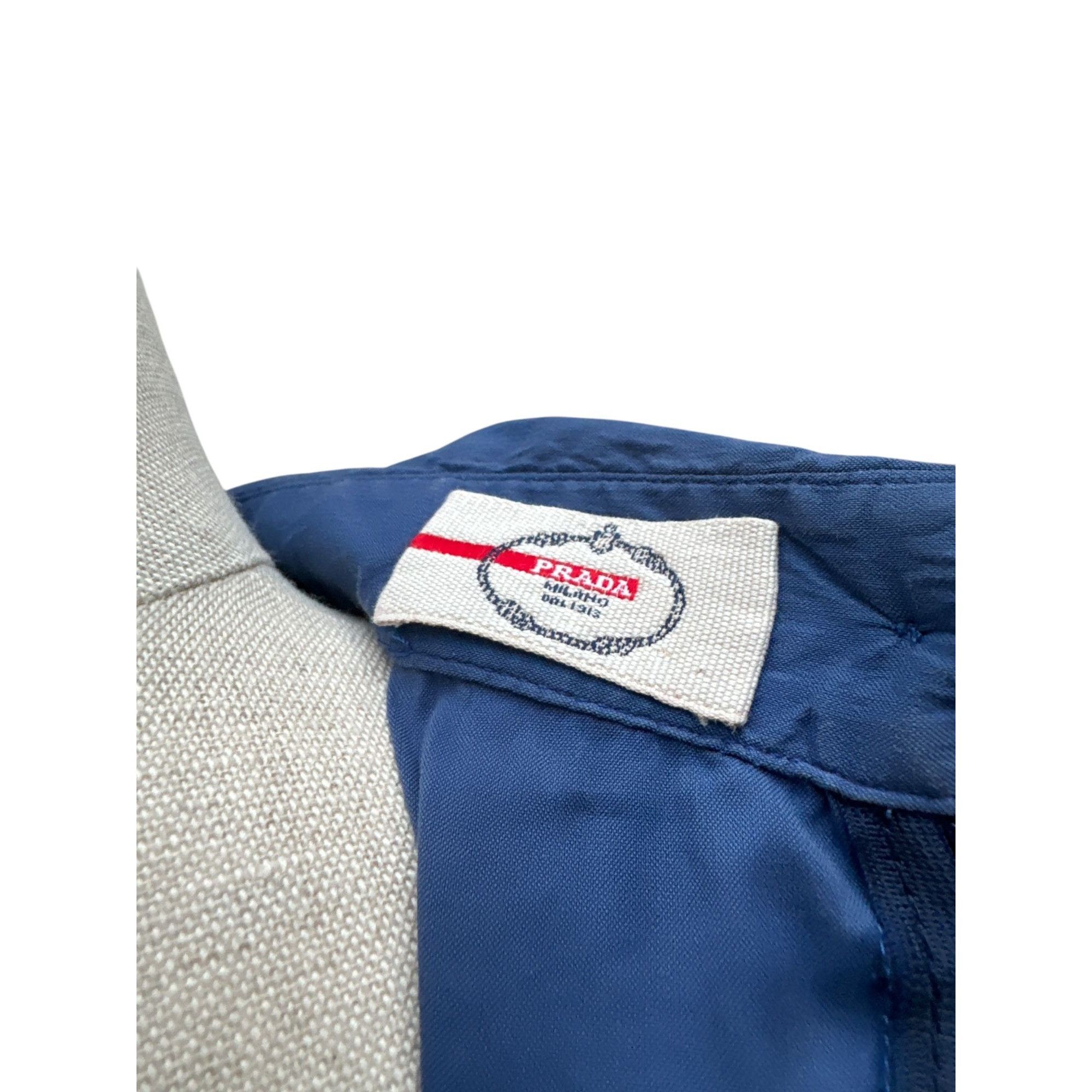 Prada Blue Open-Back Shirt Size M / US 6-8 / IT 42-44 - 6 Thumbnail