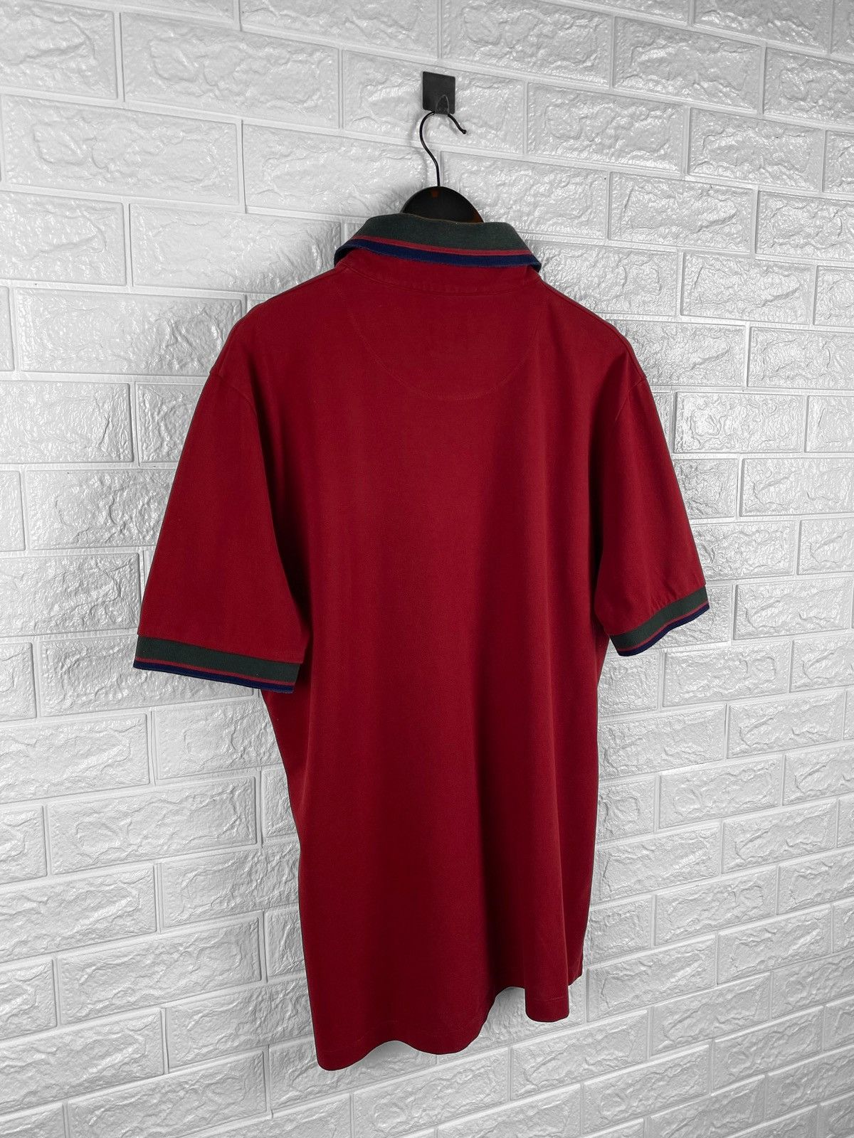 Vivienne Westwood Vivienne Westwood Black Polos T-Shirt Stripes Collar Size US XXL / EU 58 / 5 - 5 Thumbnail