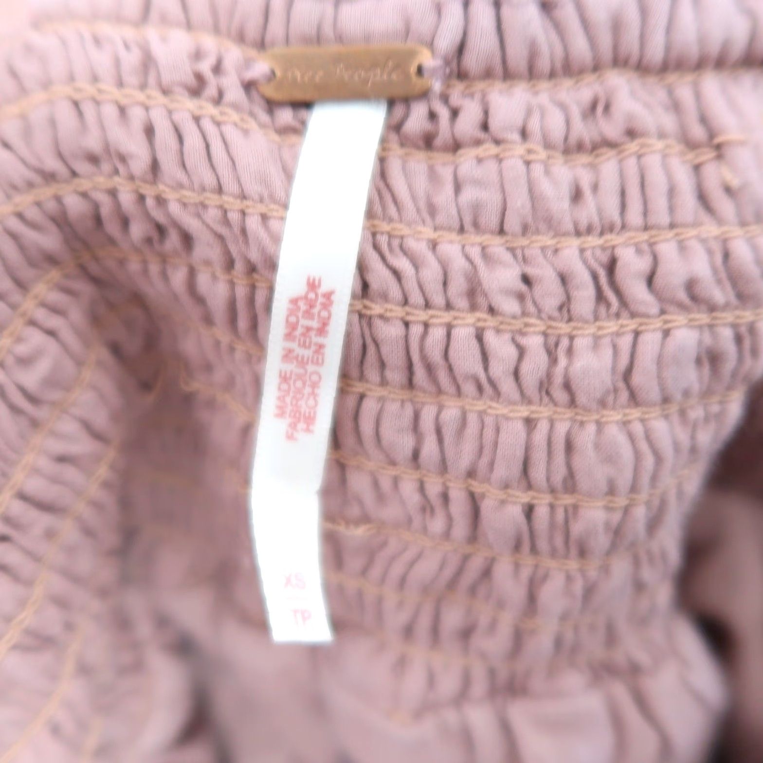 Free People VINTAGE? Wait item is not vintage. So: Free People Dizzy Ditsy Mini Dress XS Pink Floral Embroidered Sleeveless Bohemian Summer Casual Womens Dress Size XS / US 0-2 / IT 36-38 - 5 Thumbnail