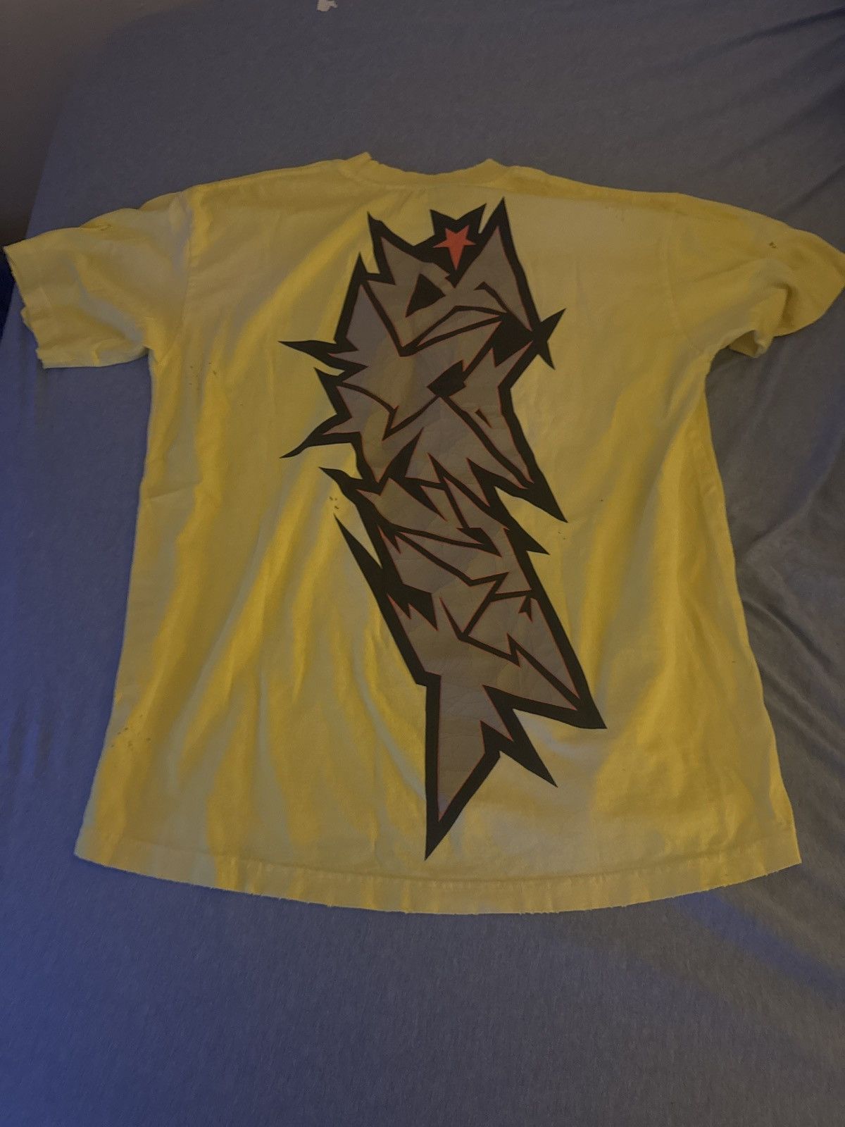 HELLSTAR Hell star unreleased cracked tee Size US M / EU 48-50 / 2 - 2 Thumbnail